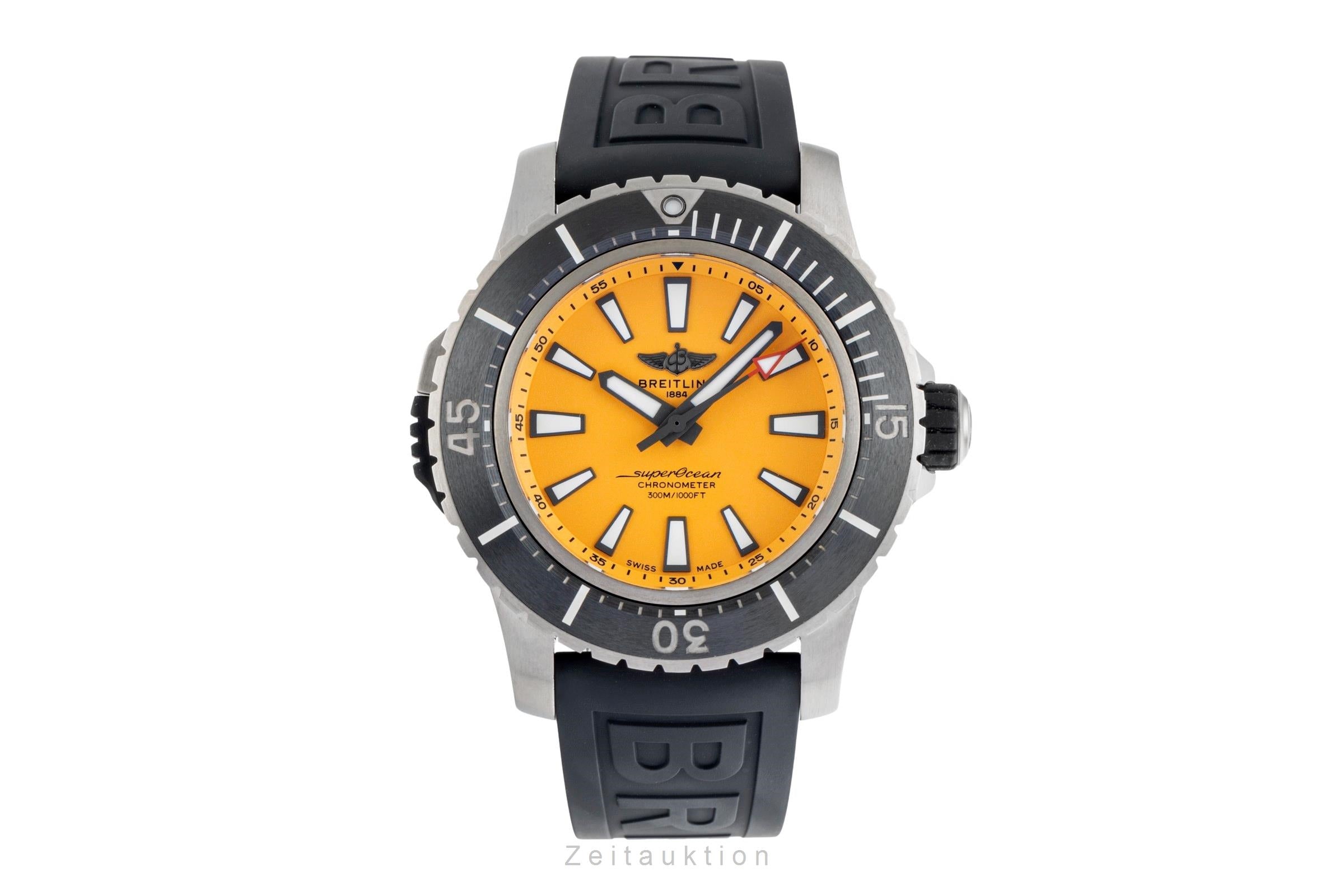 Breitling Superocean titane  automatique montre pour hommes E17369 LP: 6600EUR  [2505348]