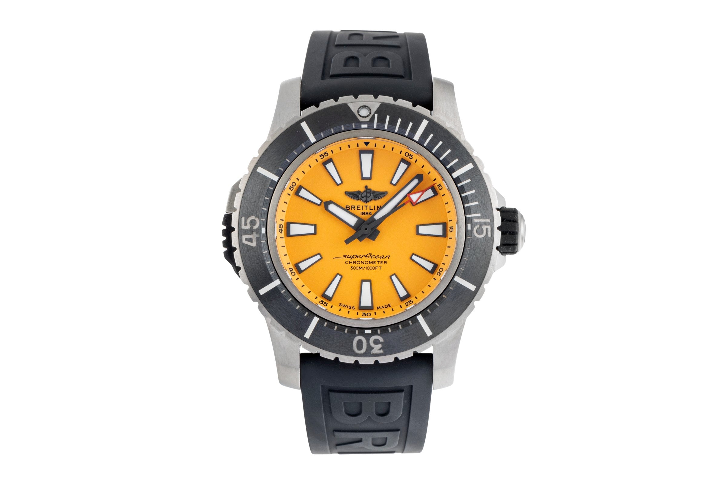 Breitling Superocean titanium automatic men's watch E17369 LP: 6600EUR  [2505348]