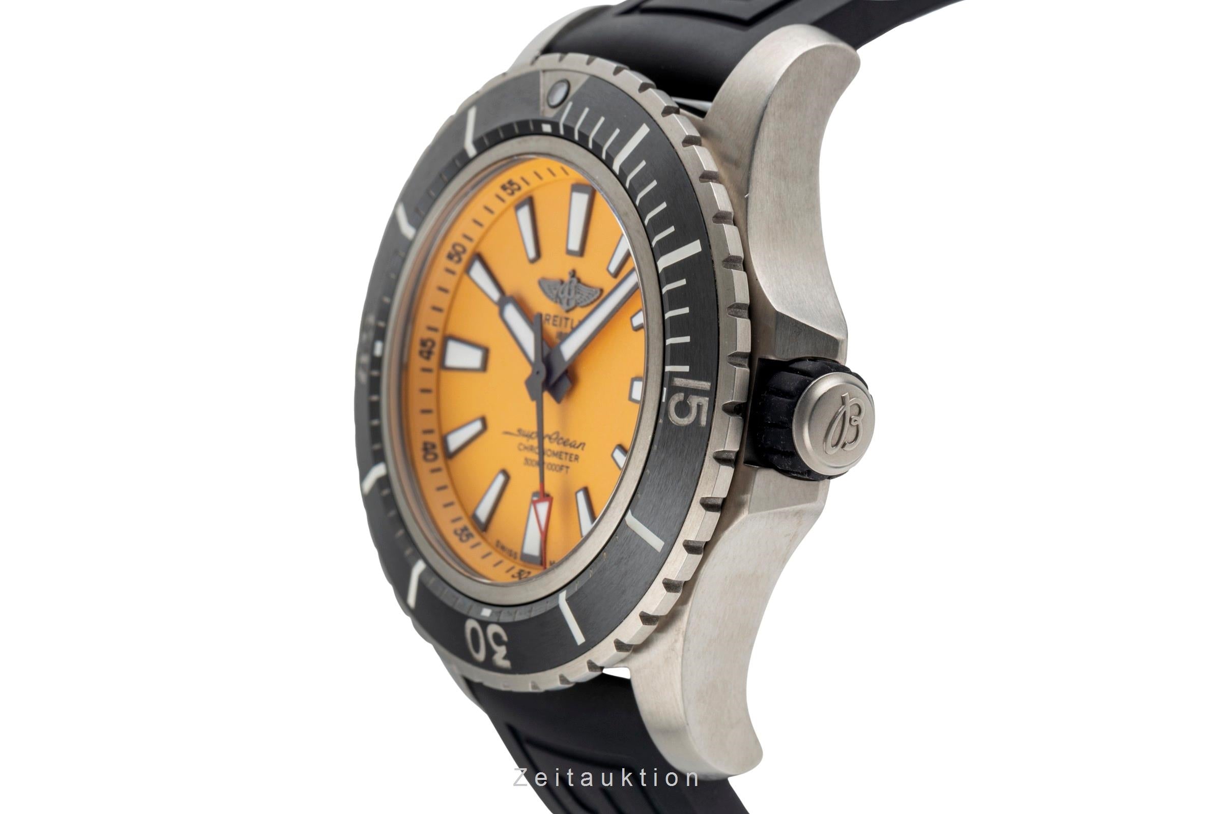 Breitling Superocean titane  automatique montre pour hommes E17369 LP: 6600EUR  [2505348]