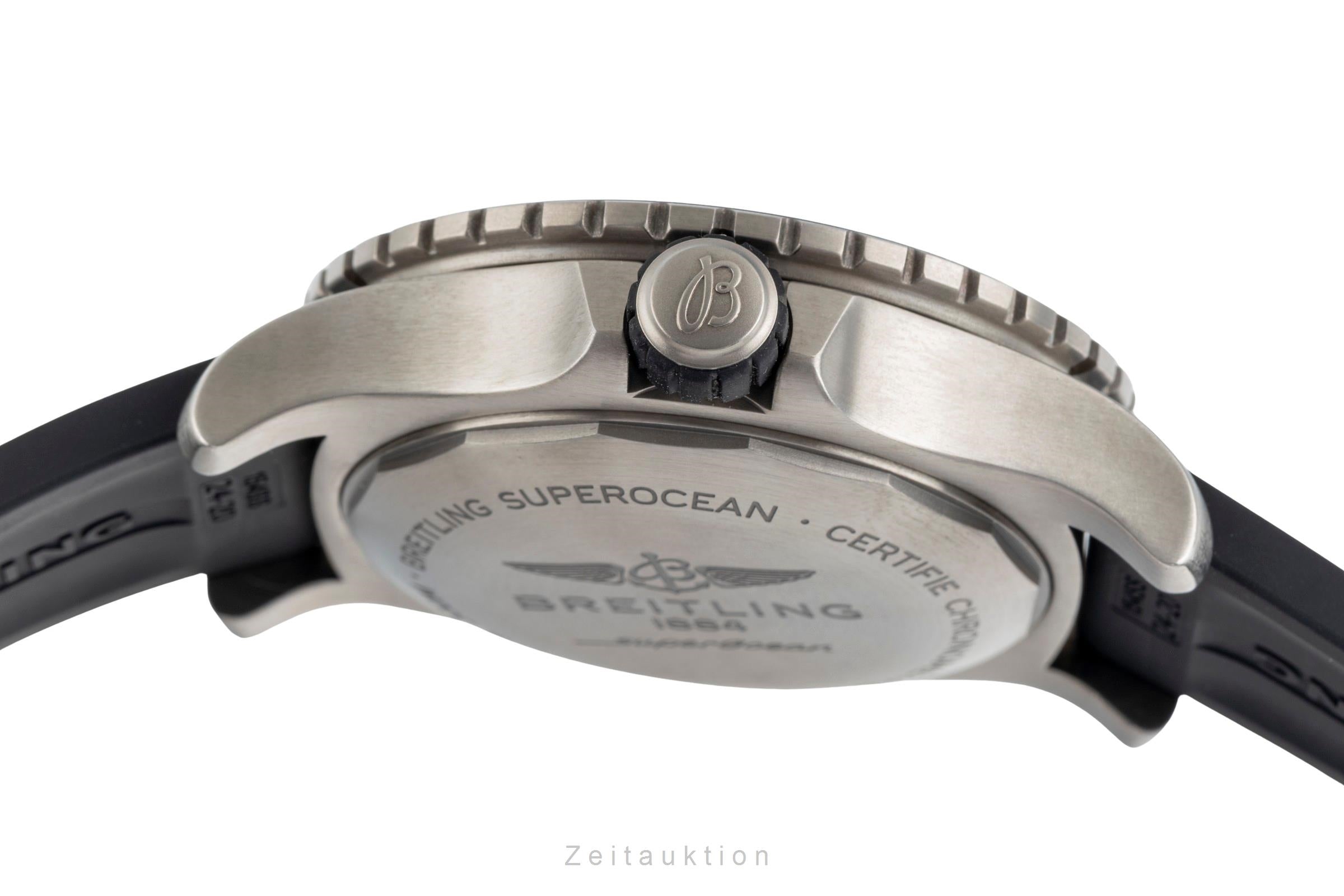 Breitling Superocean titane  automatique montre pour hommes E17369 LP: 6600EUR  [2505348]