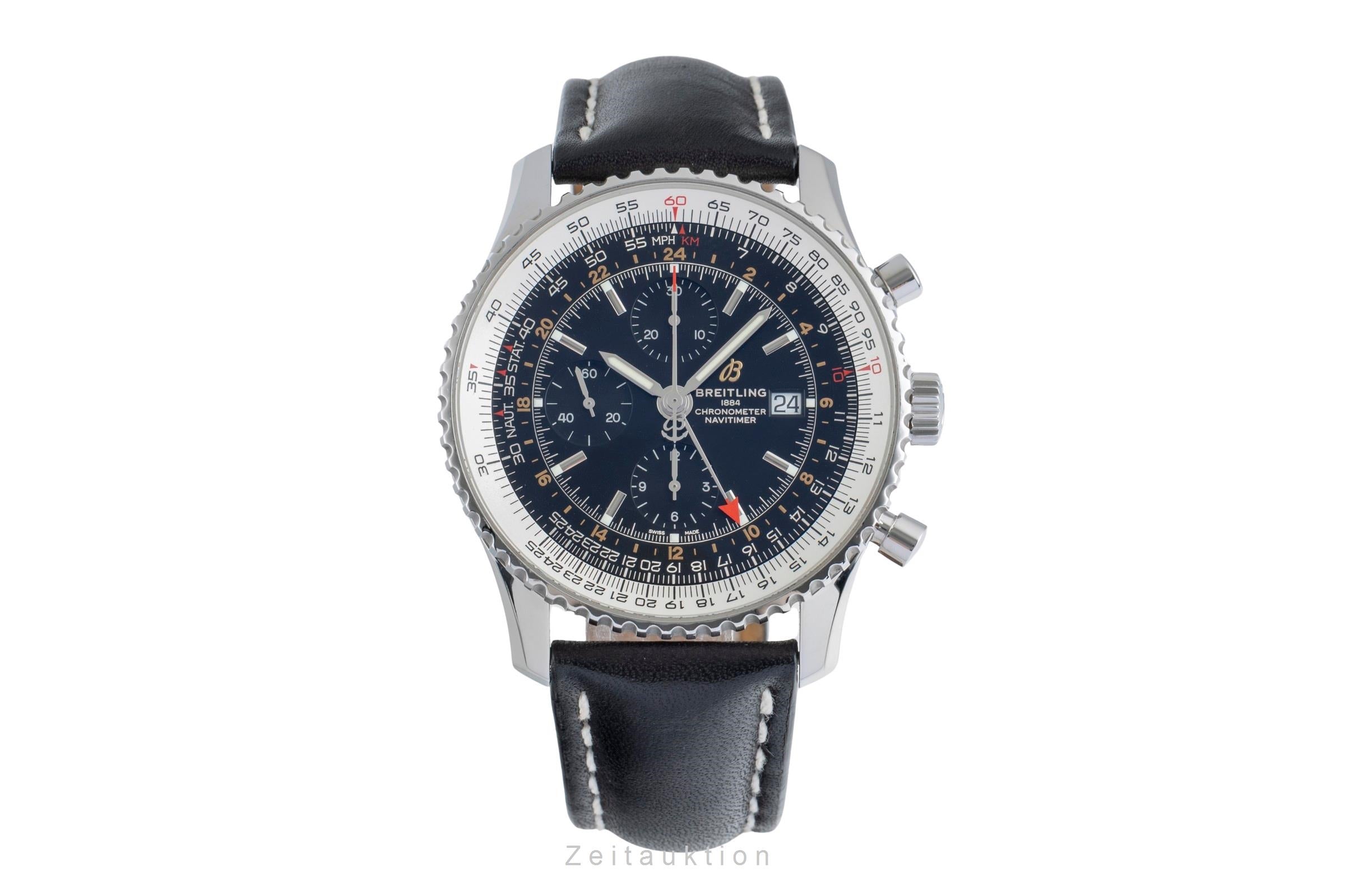 Breitling Navitimer 01 46 chronograph steel automatic men's watch A24322 121B2A1  [2505351]