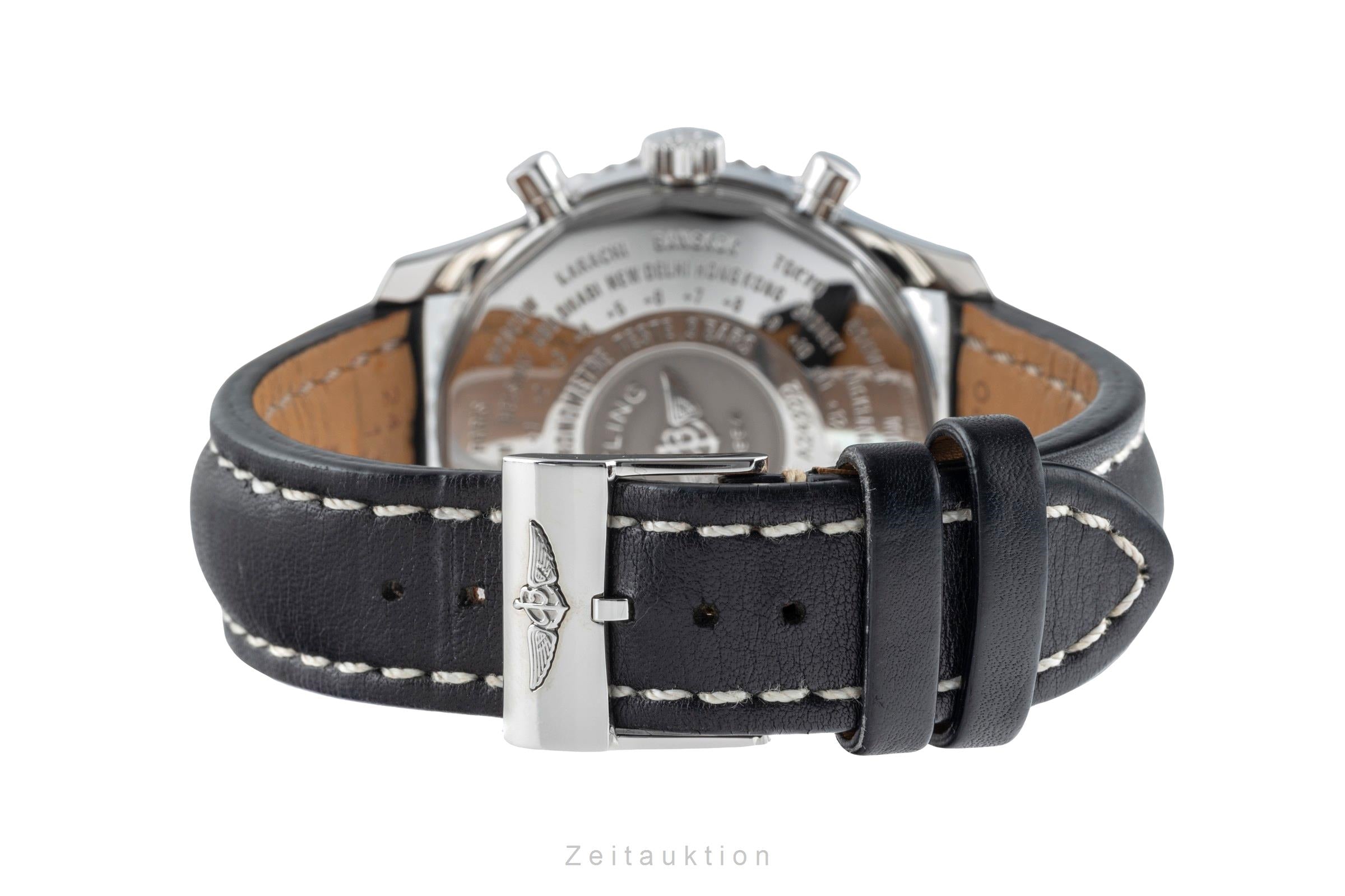 Breitling Navitimer 01 46 chronograph steel automatic men's watch A24322 121B2A1  [2505351]