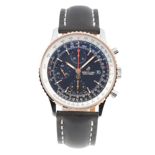 Breitling Navitimer 41 Chronograph Edelstahl / Gold Ref. U13324 B&P NP: 7850,- € [2505352]