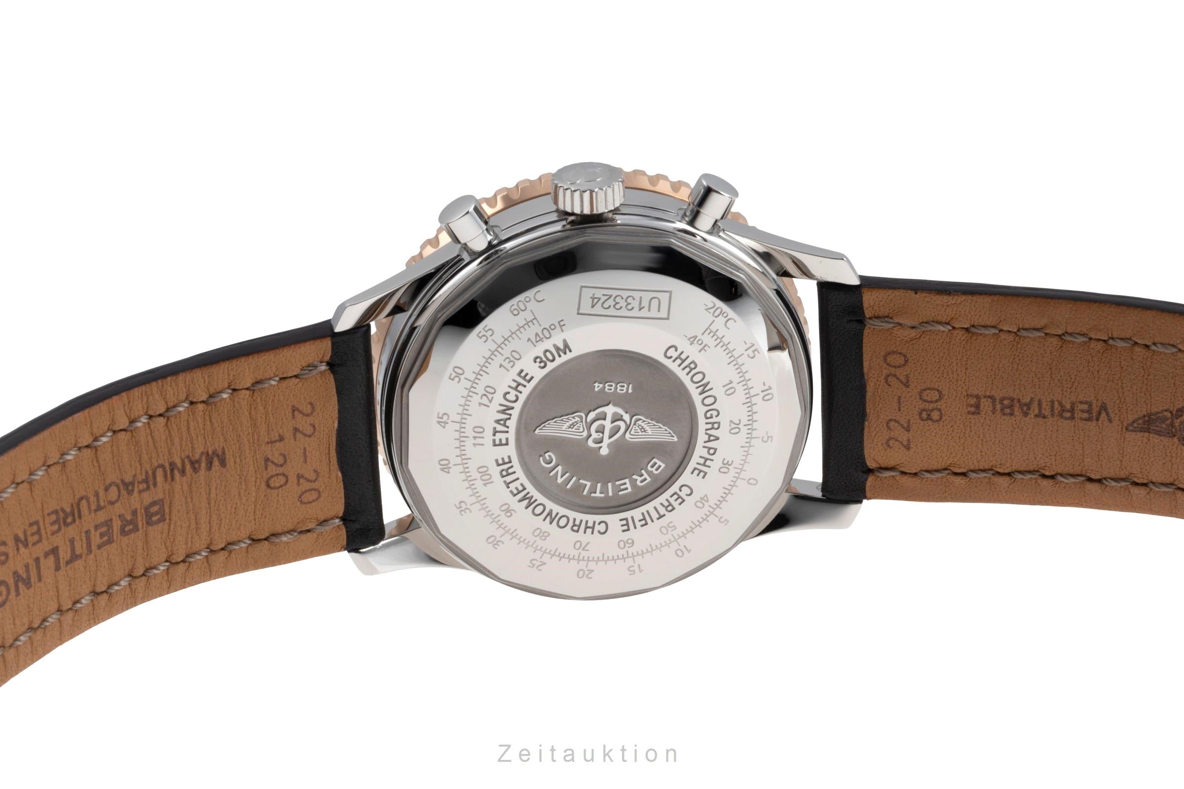 Breitling Navitimer 41 Chronograph Edelstahl / Gold Ref. U13324 B&P NP: 7850,- € [2505352]