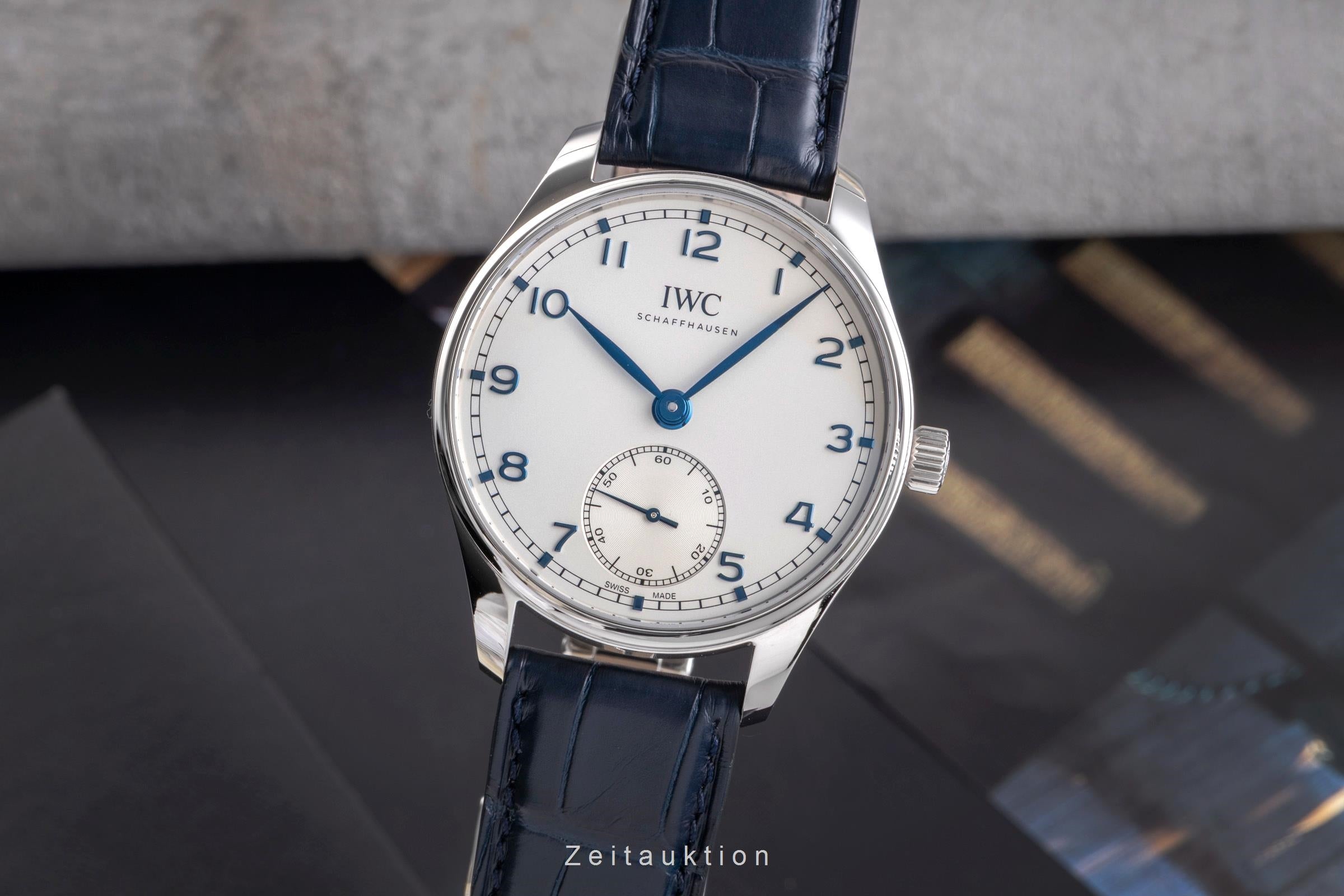 IWC Portugieser steel automatic men's watch IW358304 LP: 7700EUR  [2505353]