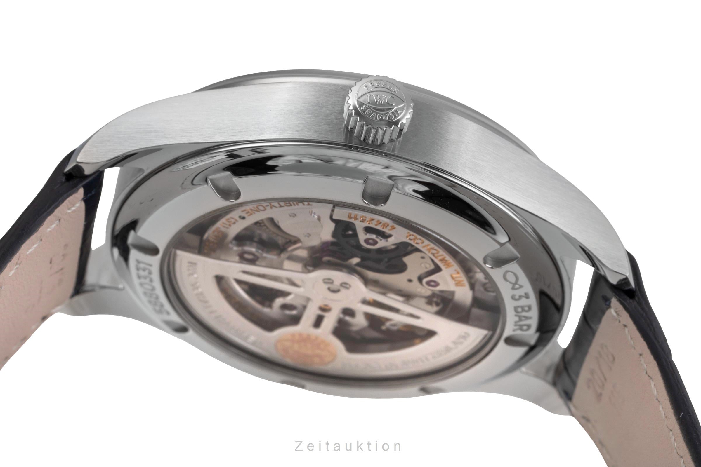 IWC Portugieser steel automatic men's watch IW358304 LP: 7700EUR  [2505353]