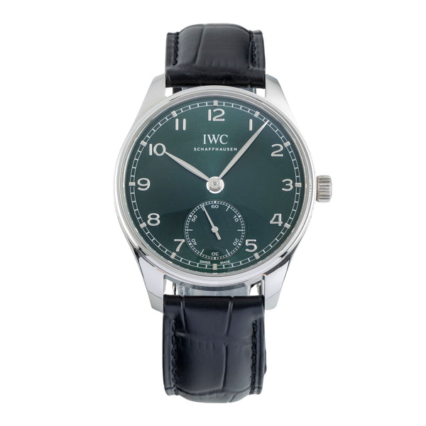 IWC Portugieser acciaio automatismo orologio da uomo IW358310 LP: 7700EUR  [2505354]