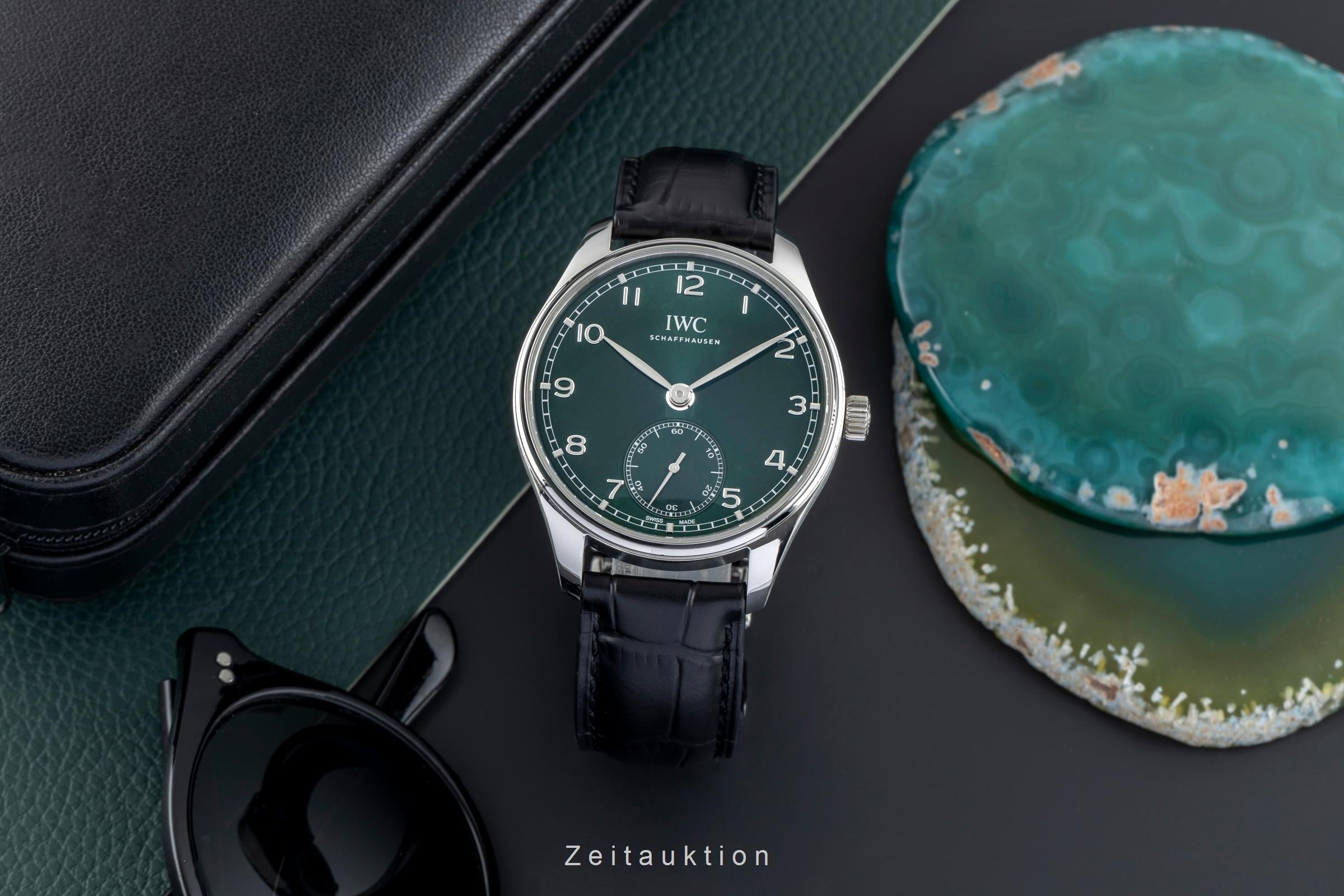IWC Portugieser acciaio automatismo orologio da uomo IW358310 LP: 7700EUR  [2505354]
