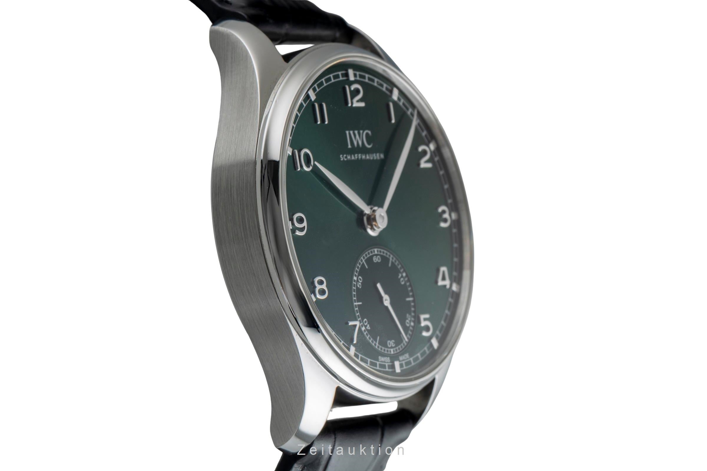 IWC Portugieser acciaio automatismo orologio da uomo IW358310 LP: 7700EUR  [2505354]