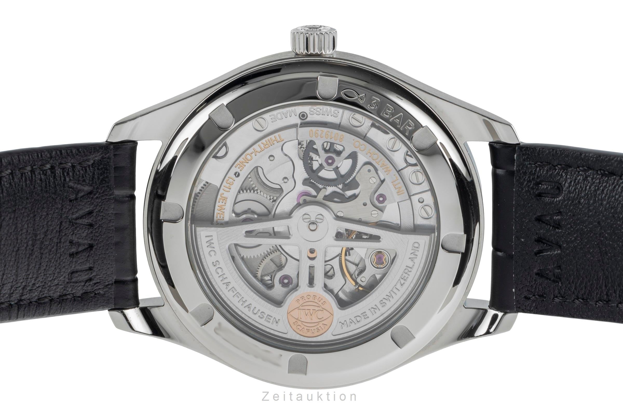IWC Portugieser acciaio automatismo orologio da uomo IW358310 LP: 7700EUR  [2505354]