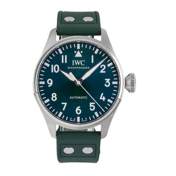 IWC Big Pilot acciaio automatismo orologio da uomo IW329306 LP: 9600EUR  [2505355]