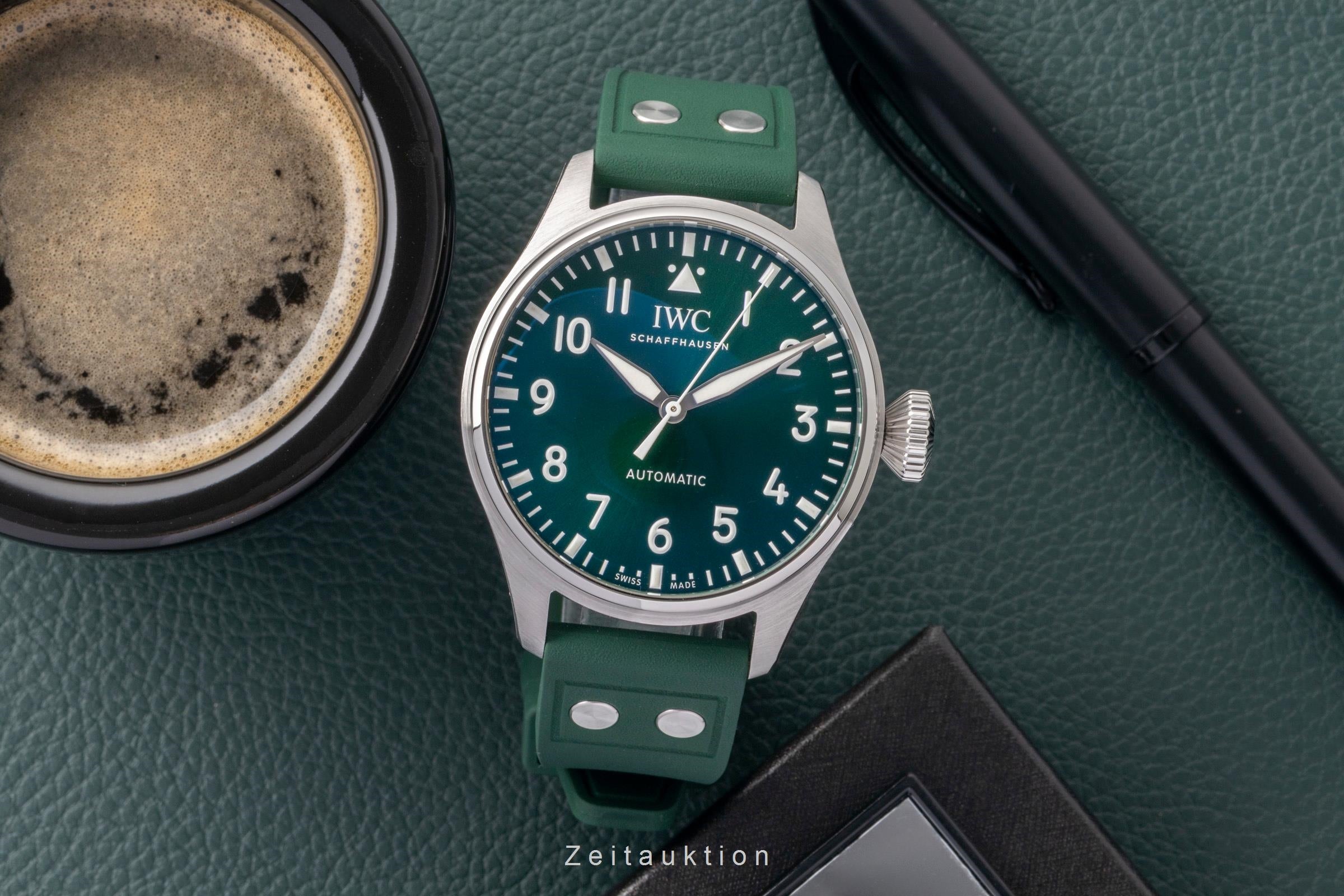 IWC Big Pilot acciaio automatismo orologio da uomo IW329306 LP: 9600EUR  [2505355]