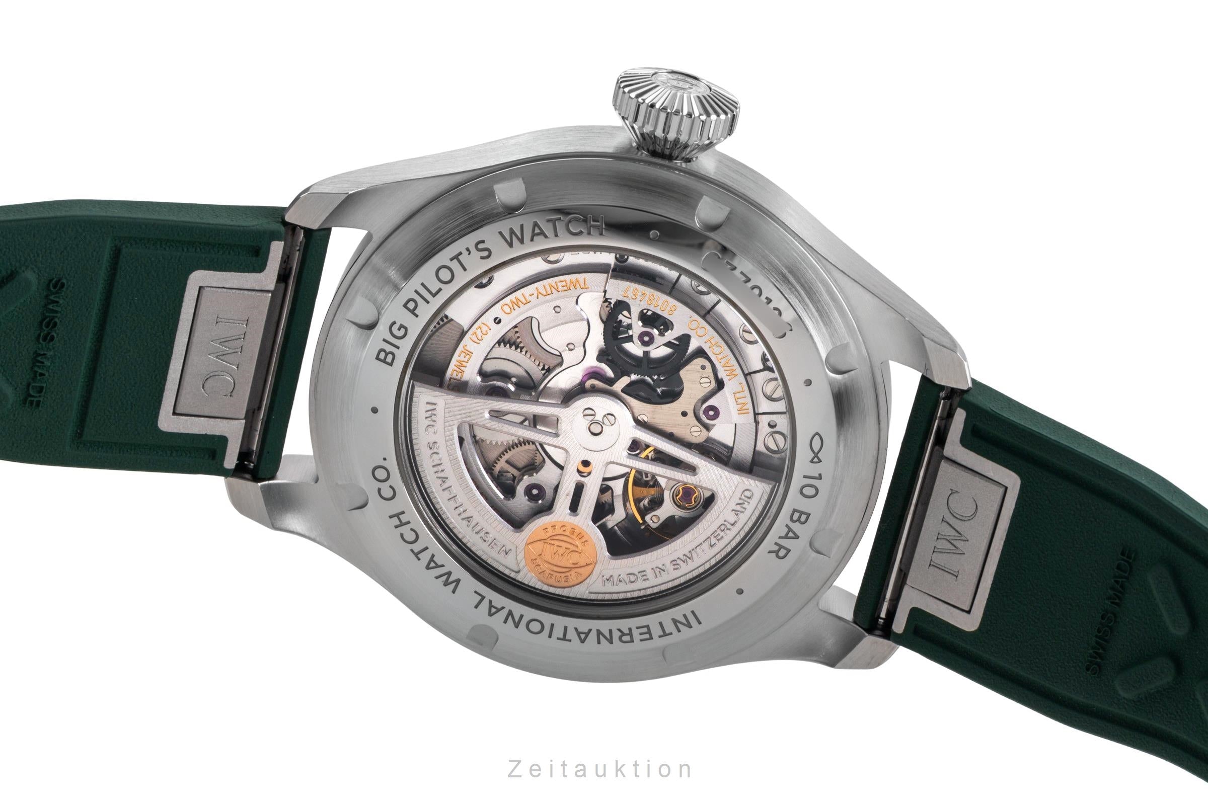 IWC Big Pilot acciaio automatismo orologio da uomo IW329306 LP: 9600EUR  [2505355]