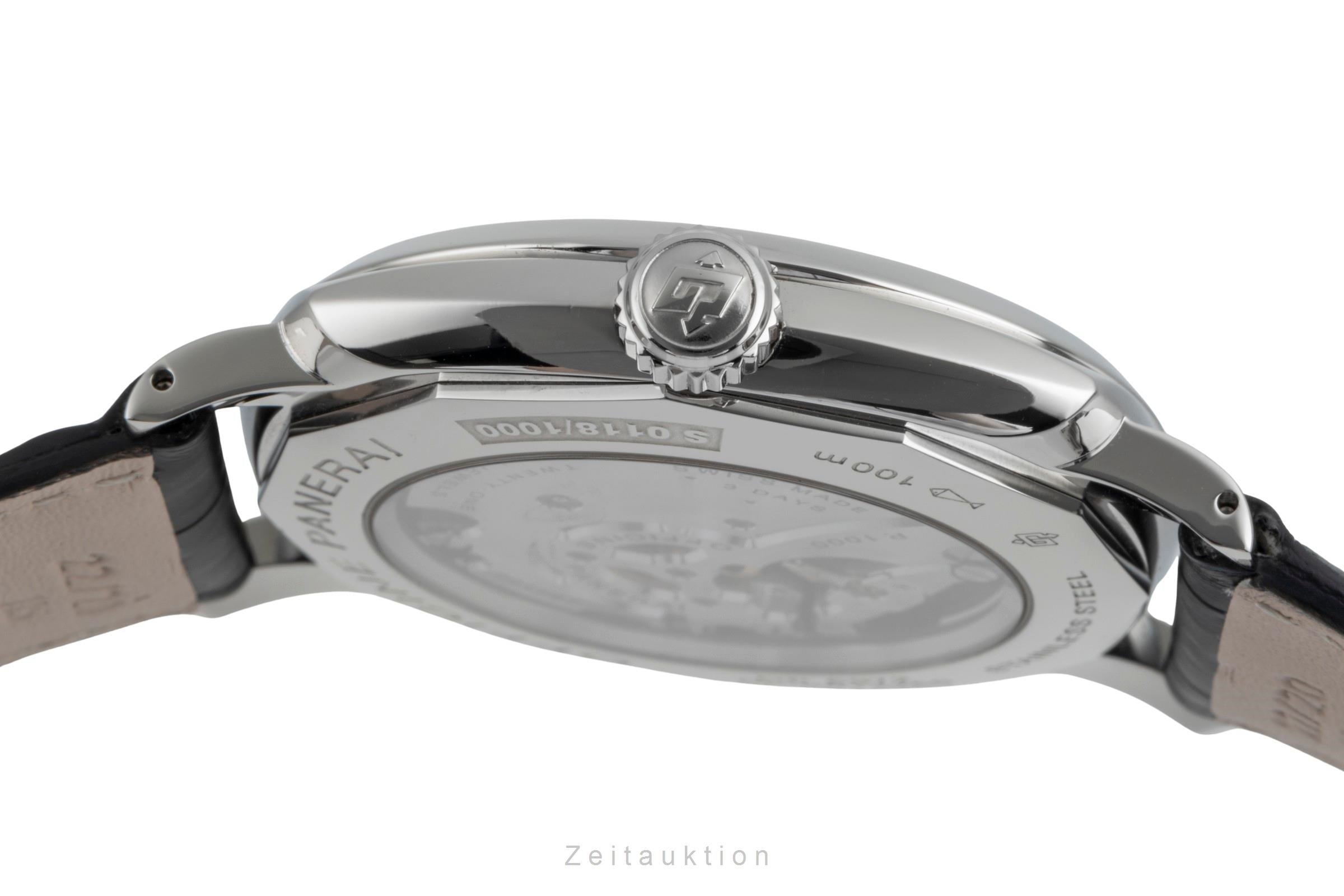 Panerai Radiomir acero cuerda manual reloj para caballeros PAM00574 LP: 7100EUR  [2505356]