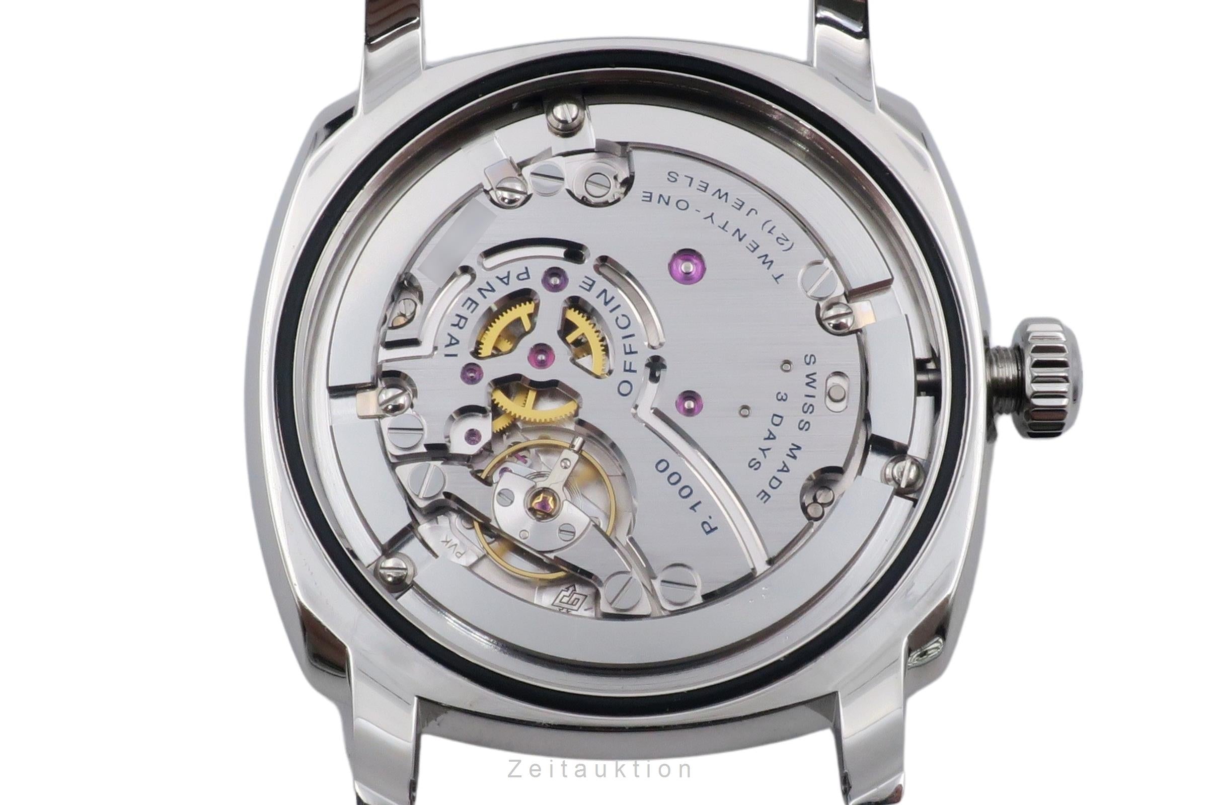 Panerai Radiomir acero cuerda manual reloj para caballeros PAM00574 LP: 7100EUR  [2505356]