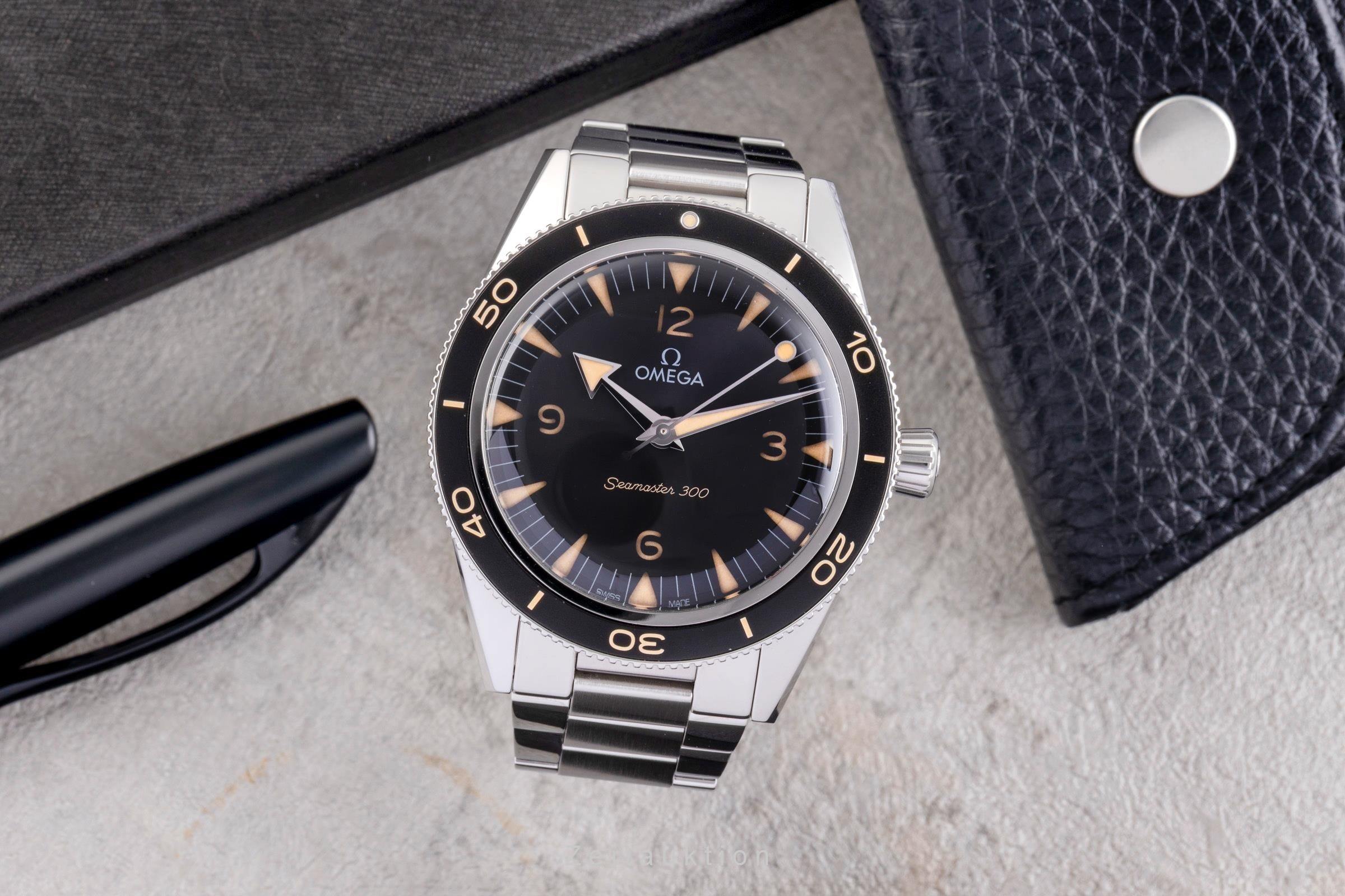 Omega Seamaster steel automatic men's watch 234.30.41.21.01.001 LP: 7700EUR  [2505360]