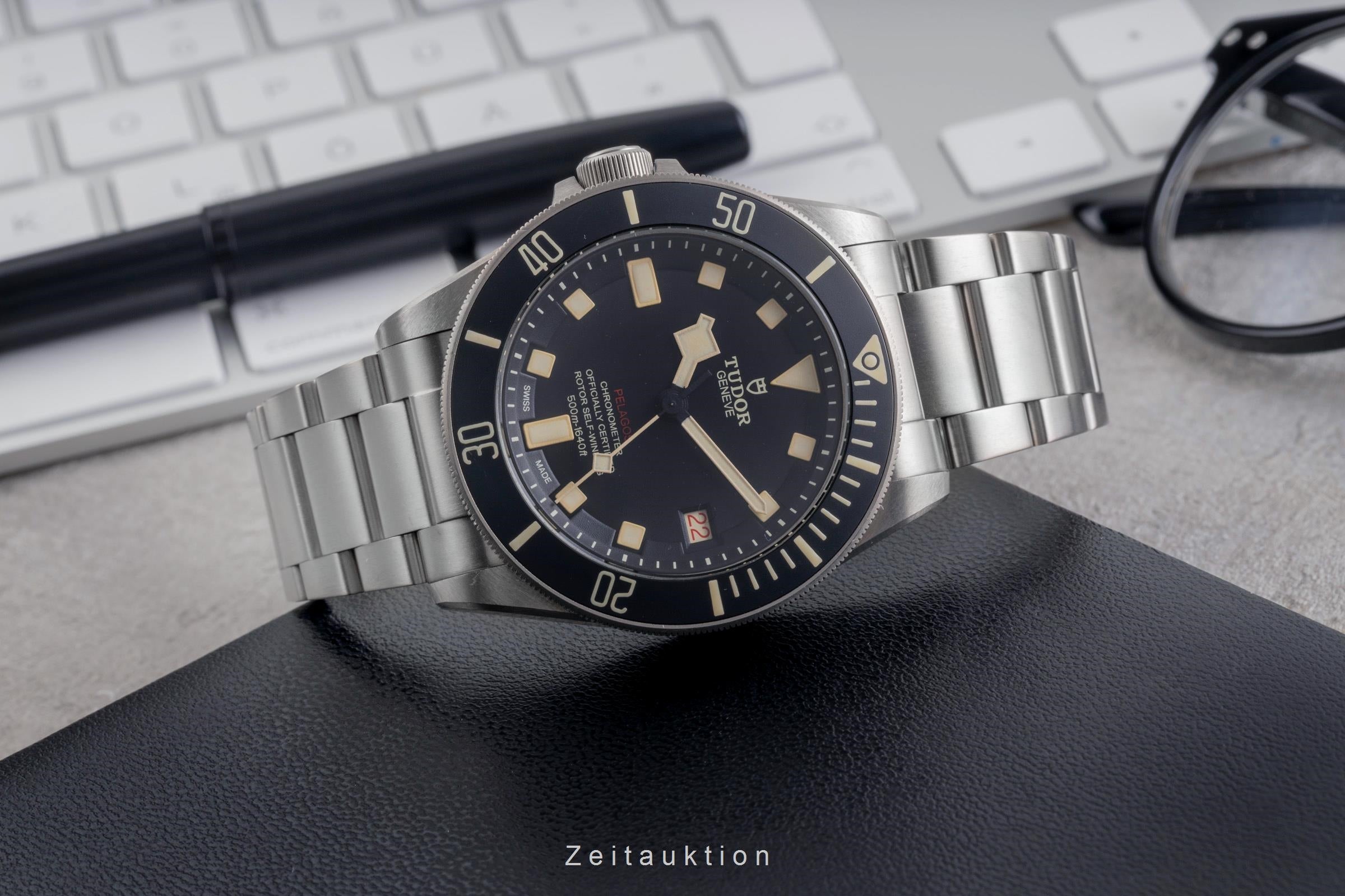 Tudor Pelagos titanio automático reloj para caballeros 25610TNL  [2505362]