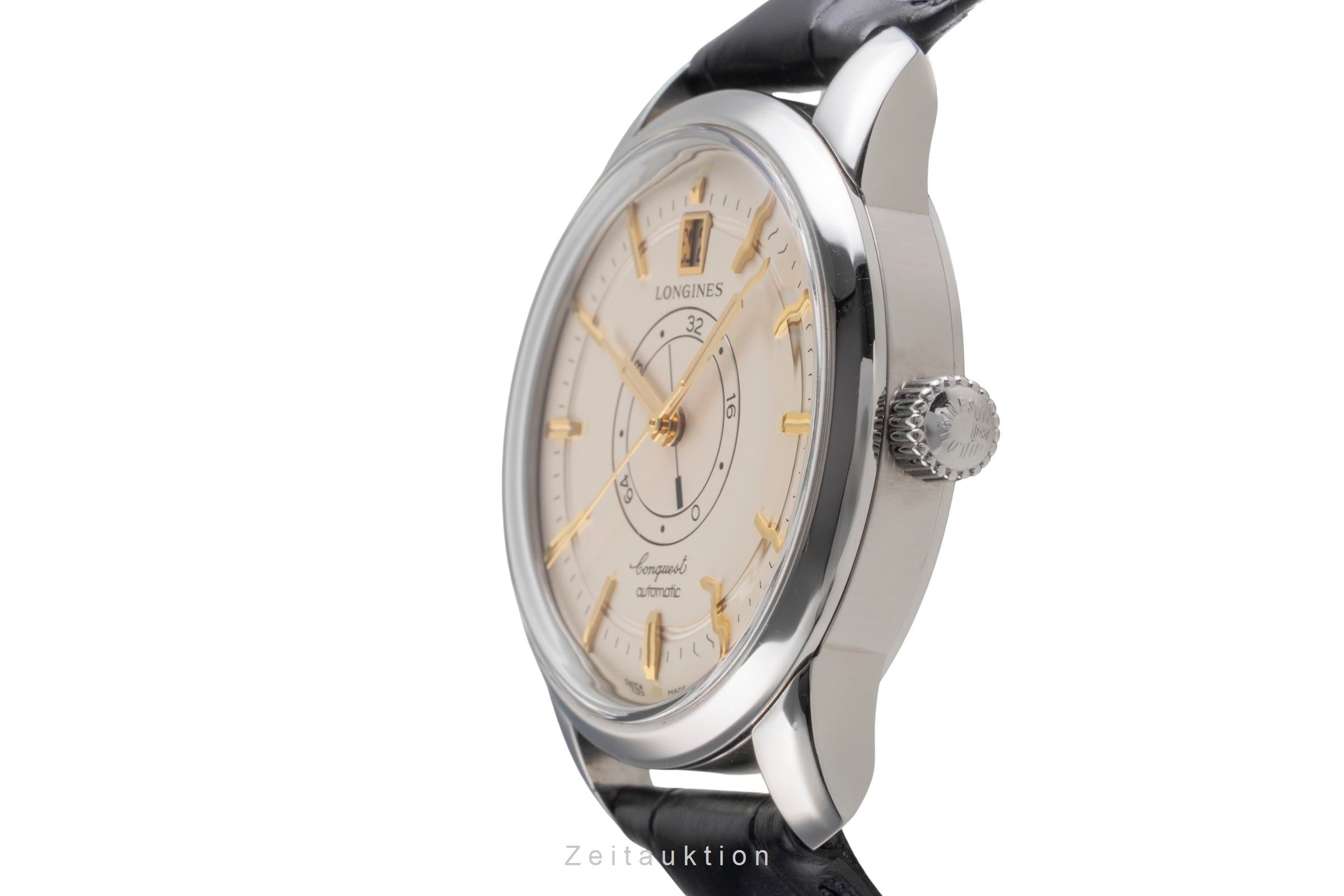 Longines Heritage Central Power Reserve Automatik Ref. L1.648.4.78.2 B&P 2024 [2505363]