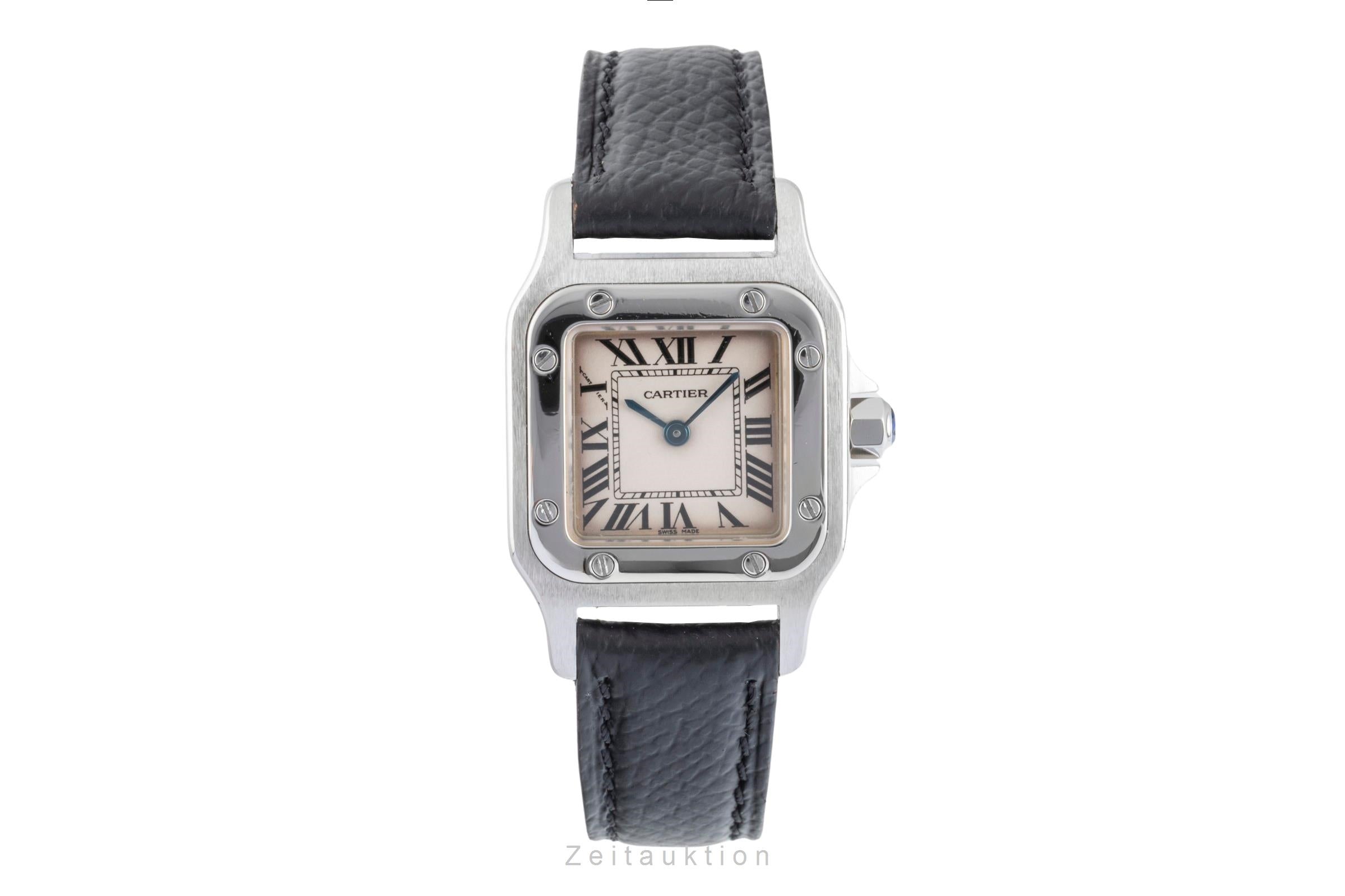 Cartier Santos steel quartz women's watch W20056D6, 1565  [2505364]
