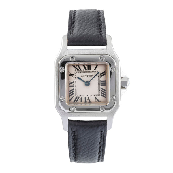 Cartier Santos steel quartz women's watch W20056D6, 1565  [2505364]