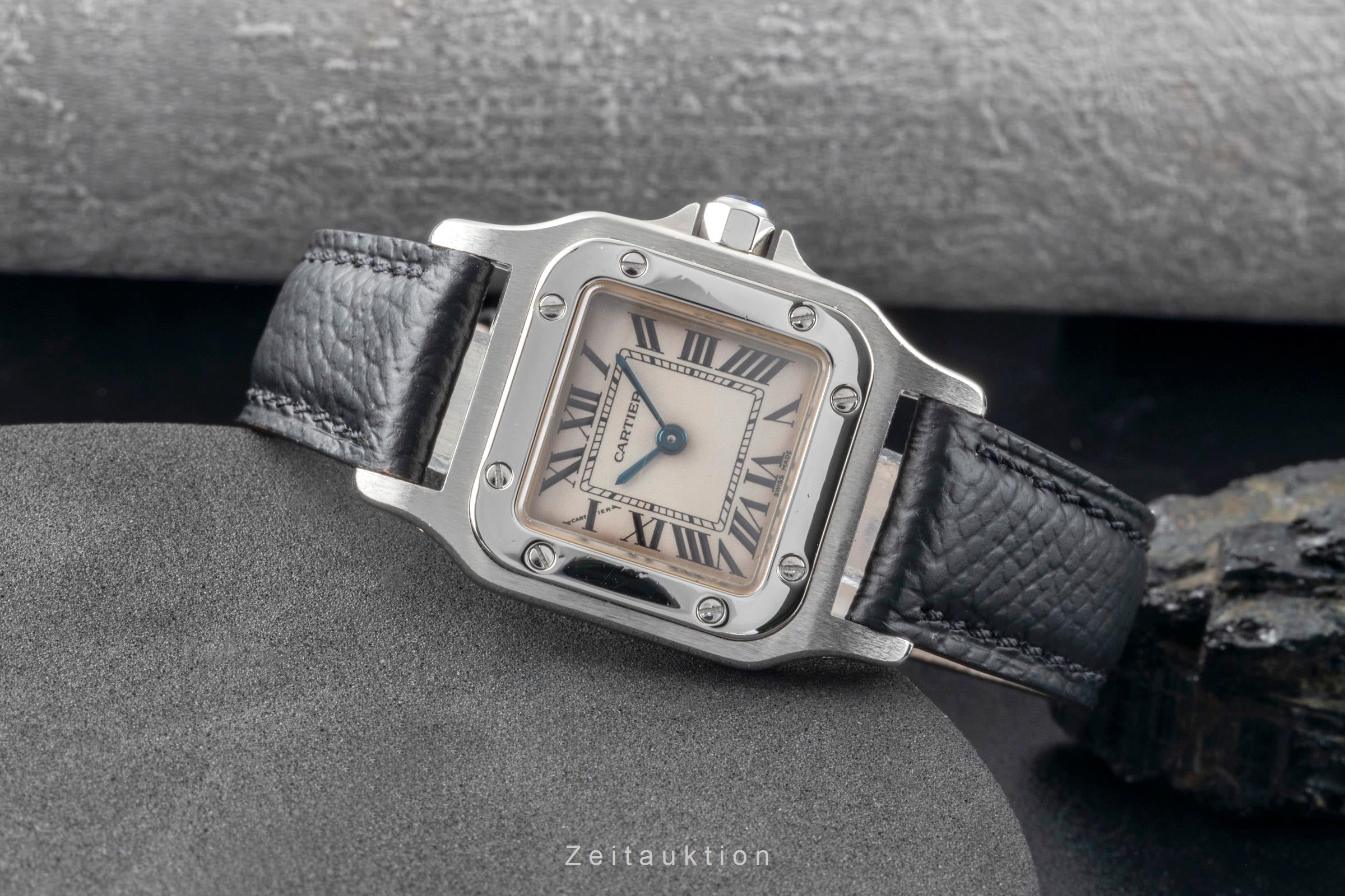 Cartier Santos steel quartz women's watch W20056D6, 1565  [2505364]