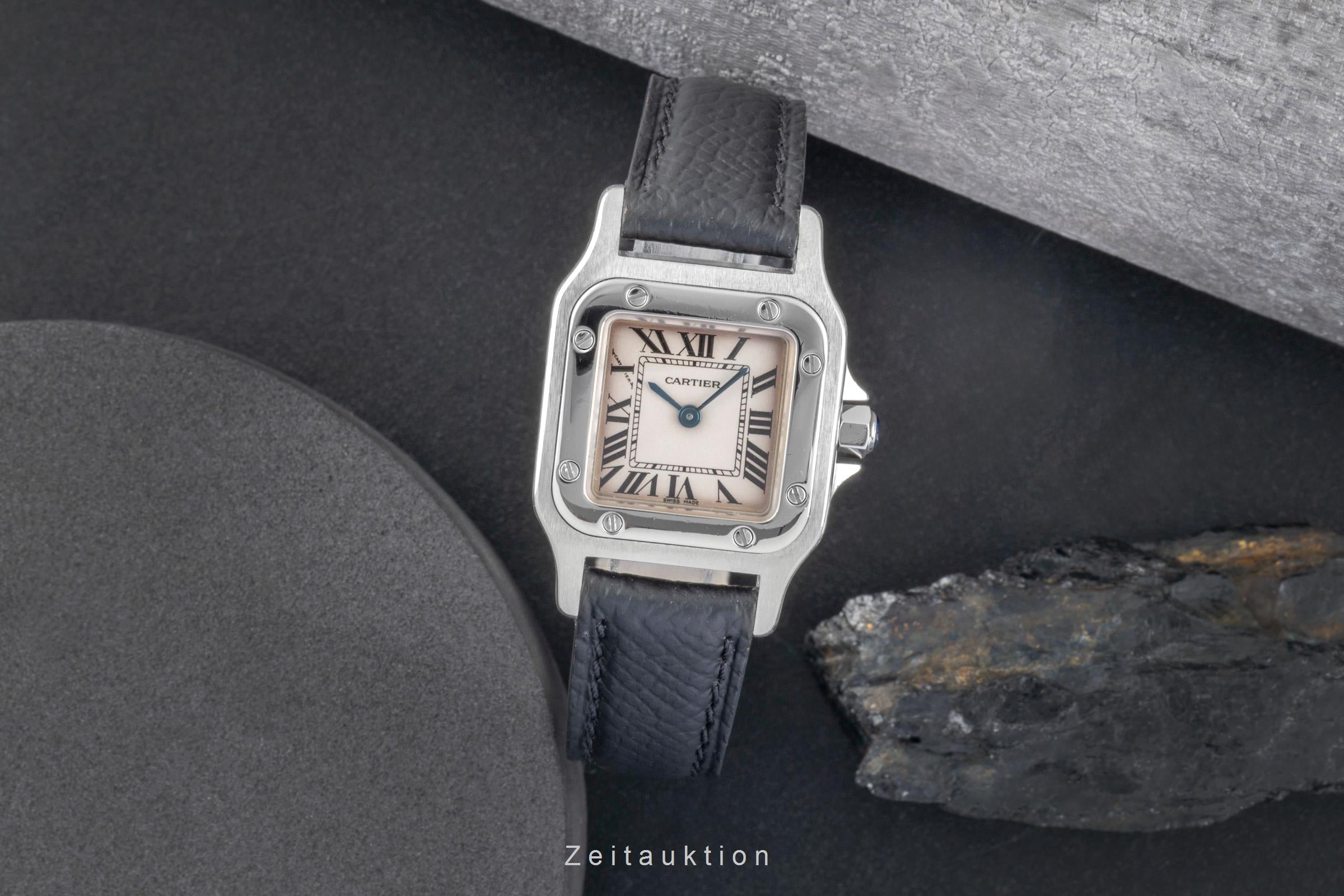 Cartier Santos steel quartz women's watch W20056D6, 1565  [2505364]