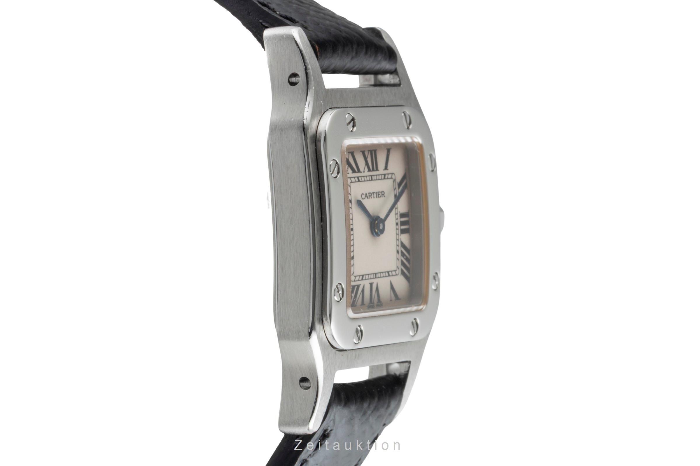 Cartier Santos steel quartz women's watch W20056D6, 1565  [2505364]