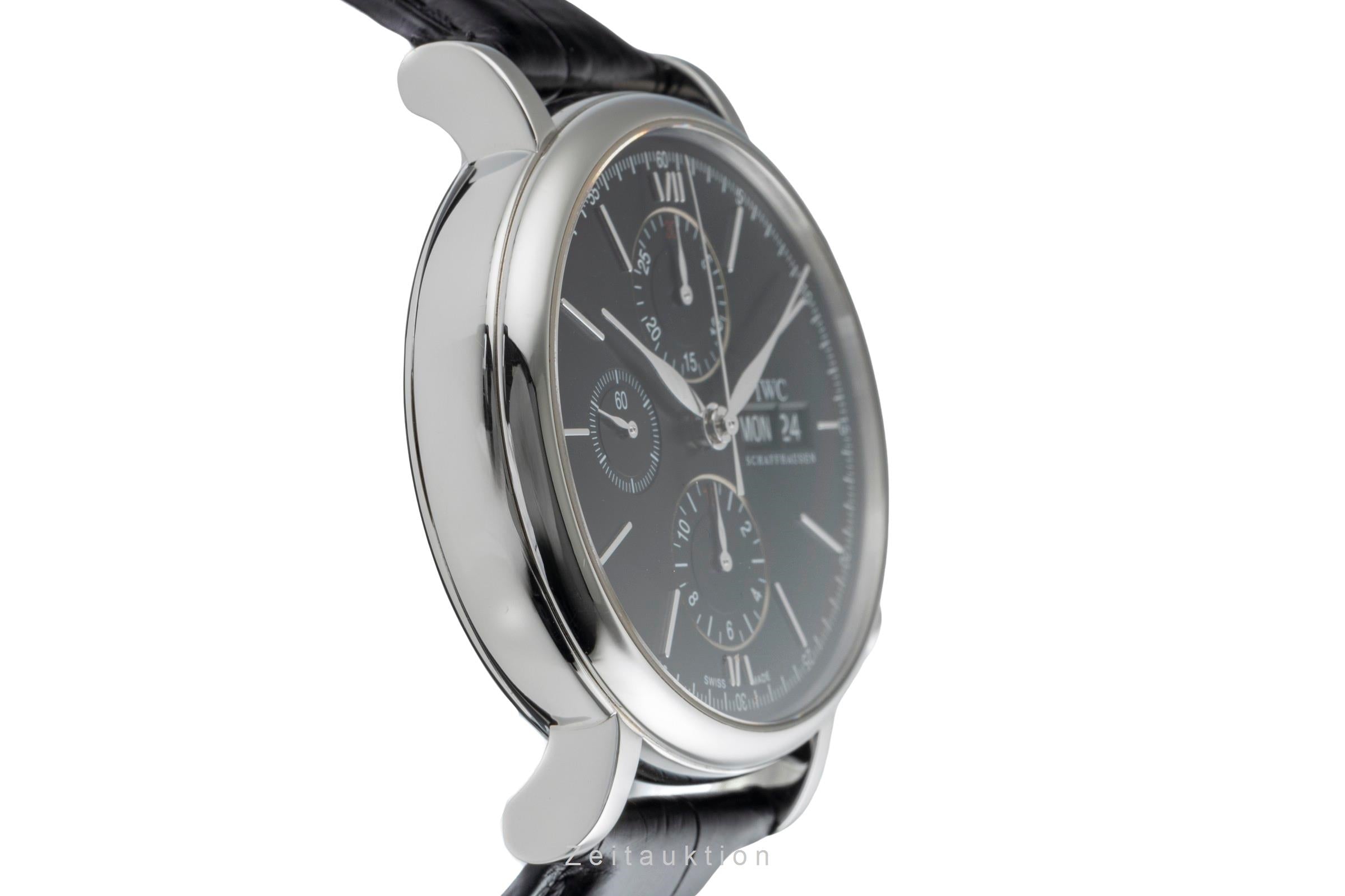 IWC Portofino cronografo acciaio automatismo orologio da uomo IW391002 LP: 7100EUR  [2505365]