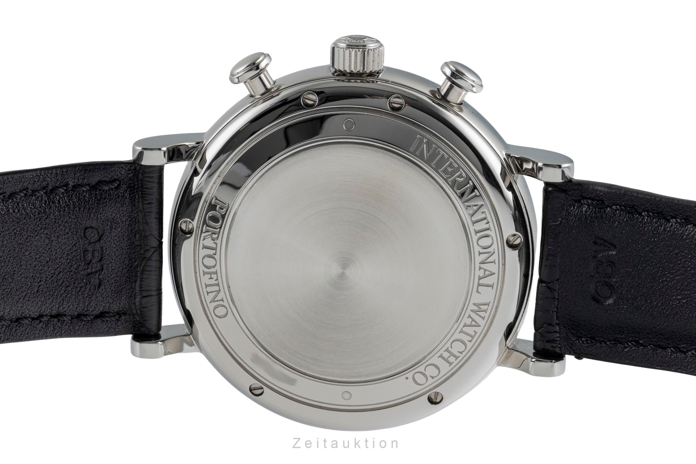 IWC Portofino cronografo acciaio automatismo orologio da uomo IW391002 LP: 7100EUR  [2505365]