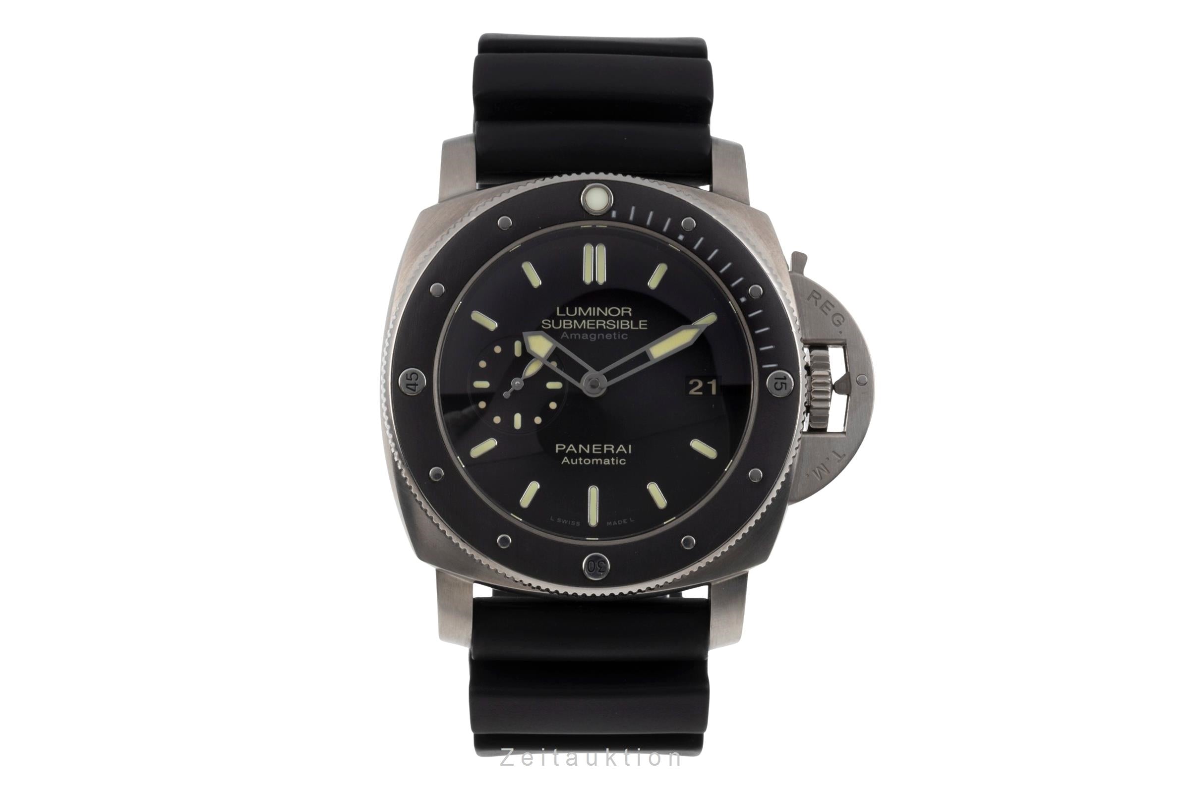 Panerai Submersible titanium automatic men's watch PAM00389 VP: 10900EUR  [2505366]
