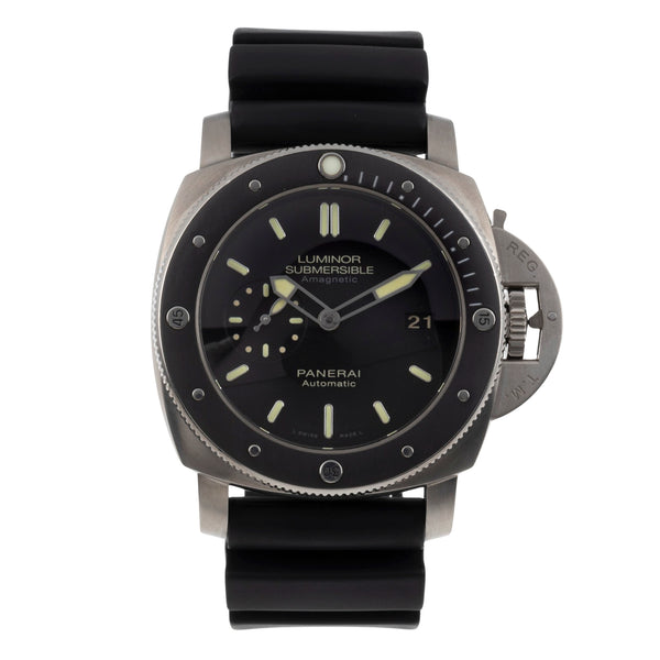 Panerai Submersible titanium automatic men's watch PAM00389 VP: 10900EUR  [2505366]