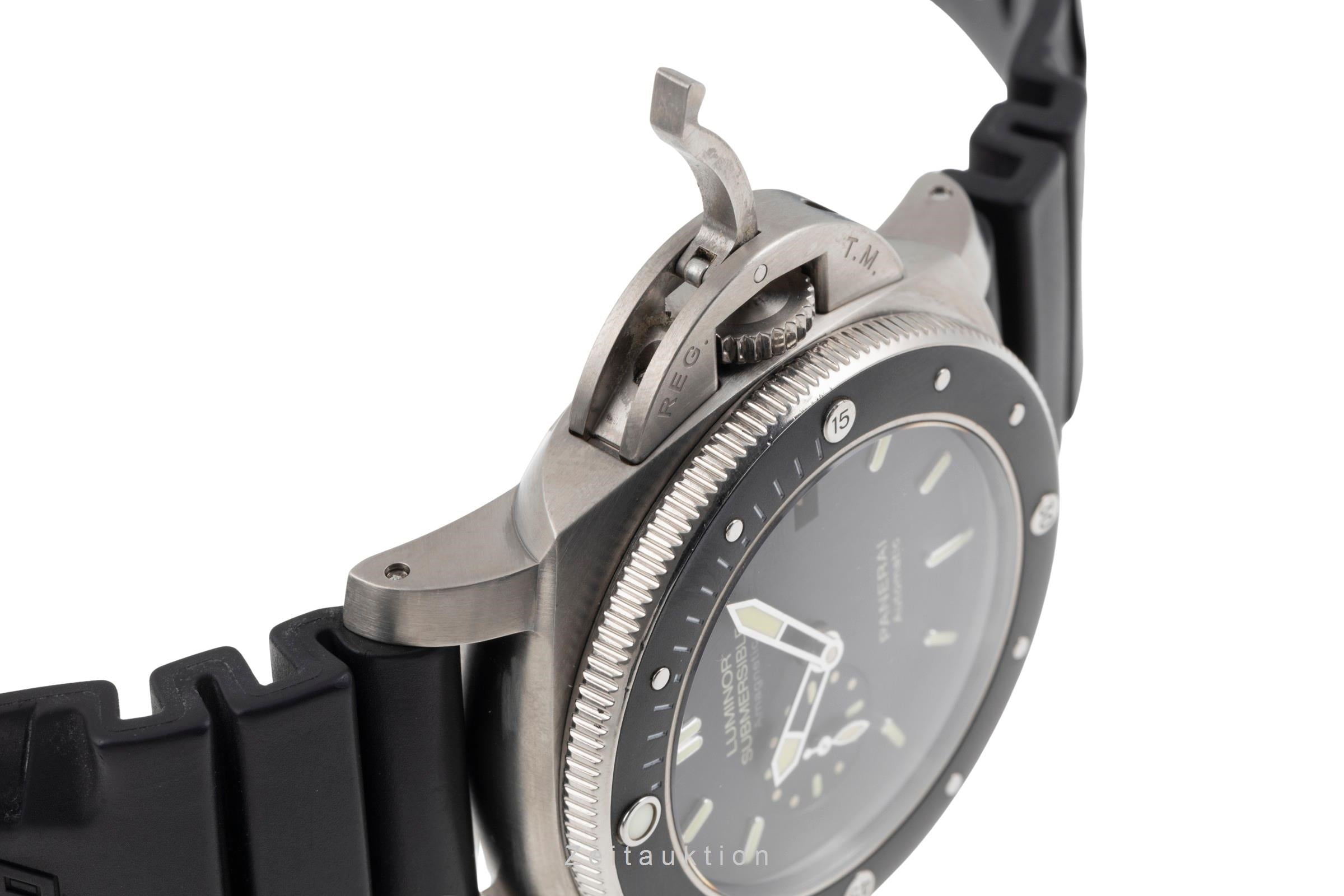 Panerai Submersible titanium automatic men's watch PAM00389 VP: 10900EUR  [2505366]