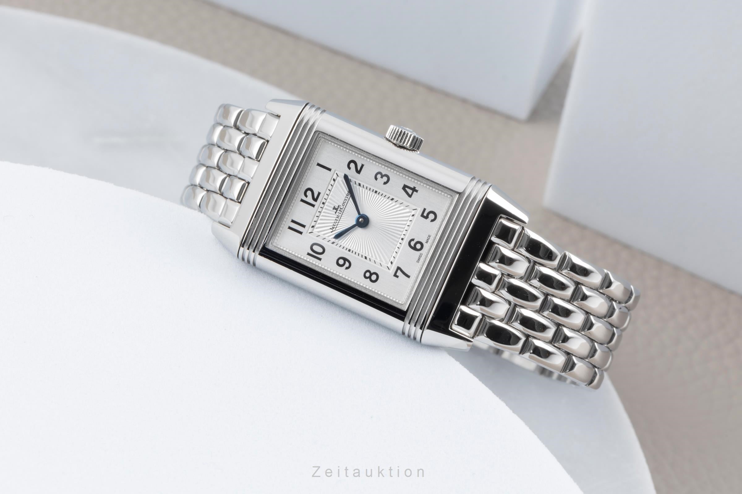 Jaeger LeCoultre Reverso steel manual winding women's watch Q2608140, 221.8.86 LP: 9450EUR  [2505367]
