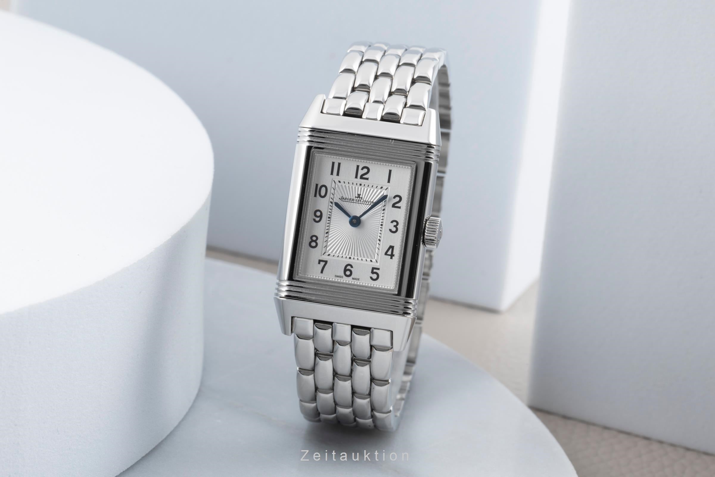 Jaeger LeCoultre Reverso steel manual winding women's watch Q2608140, 221.8.86 LP: 9450EUR  [2505367]