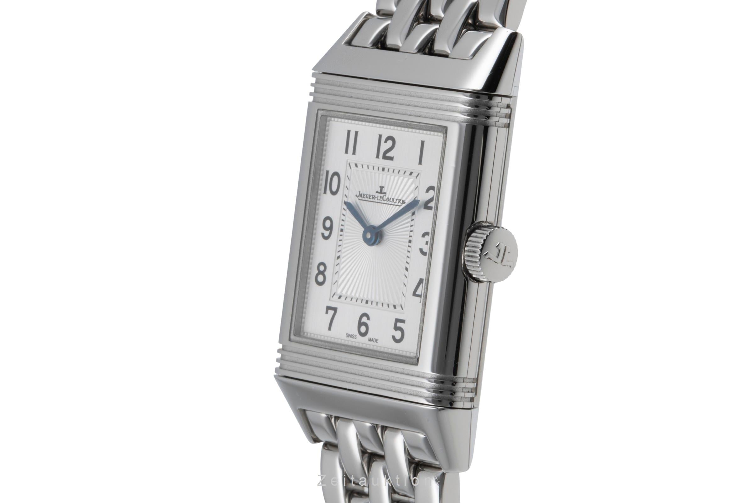 Jaeger LeCoultre Reverso steel manual winding women's watch Q2608140, 221.8.86 LP: 9450EUR  [2505367]