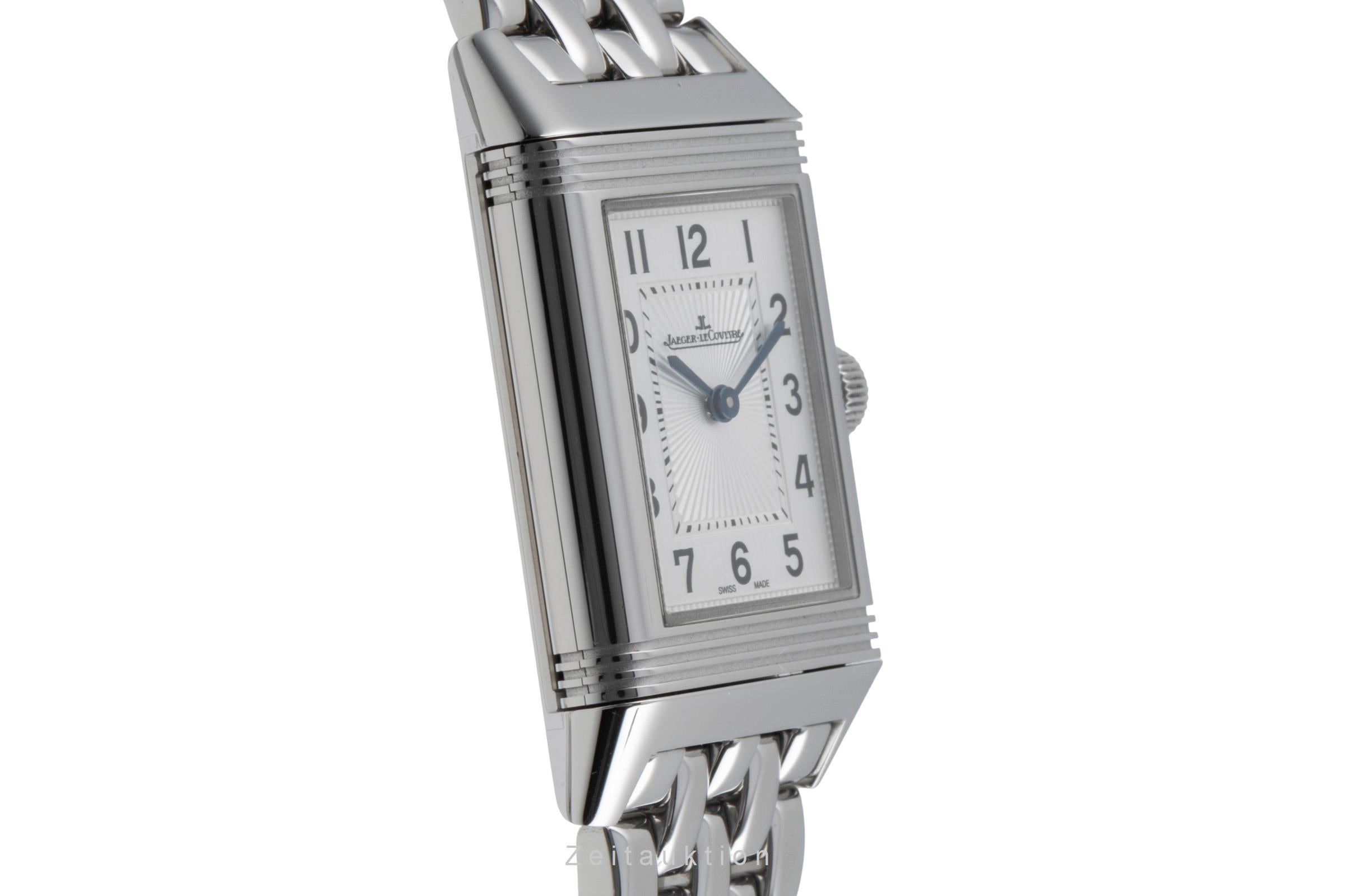 Jaeger LeCoultre Reverso steel manual winding women's watch Q2608140, 221.8.86 LP: 9450EUR  [2505367]