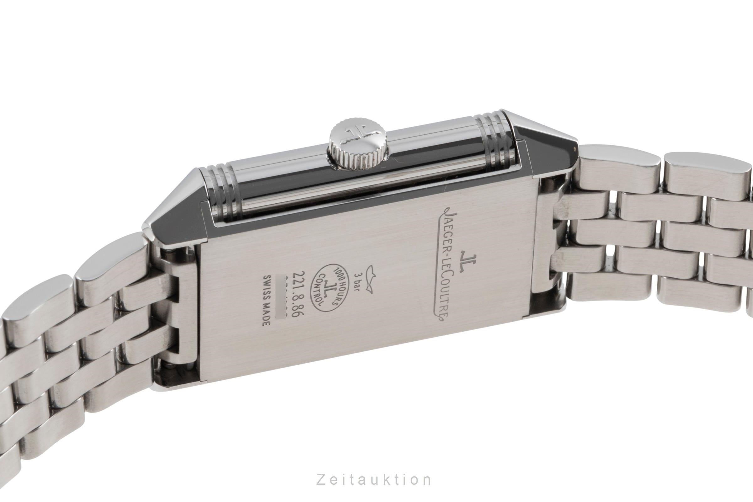 Jaeger LeCoultre Reverso steel manual winding women's watch Q2608140, 221.8.86 LP: 9450EUR  [2505367]