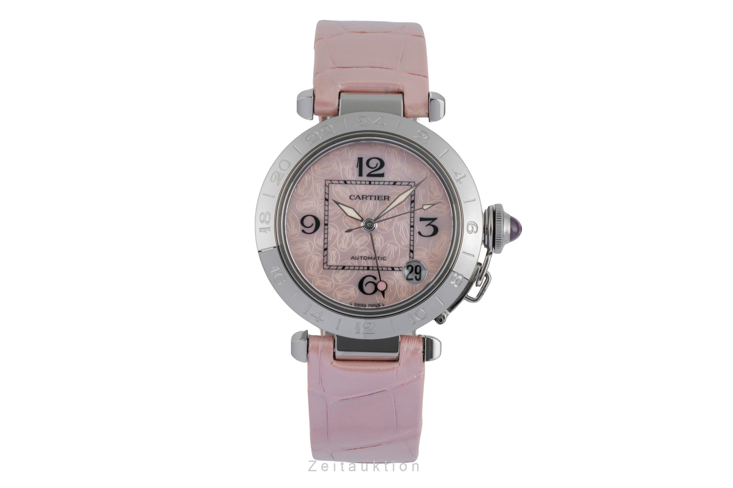 Cartier Pasha acero automático reloj para damas  W3107099  [2505368]