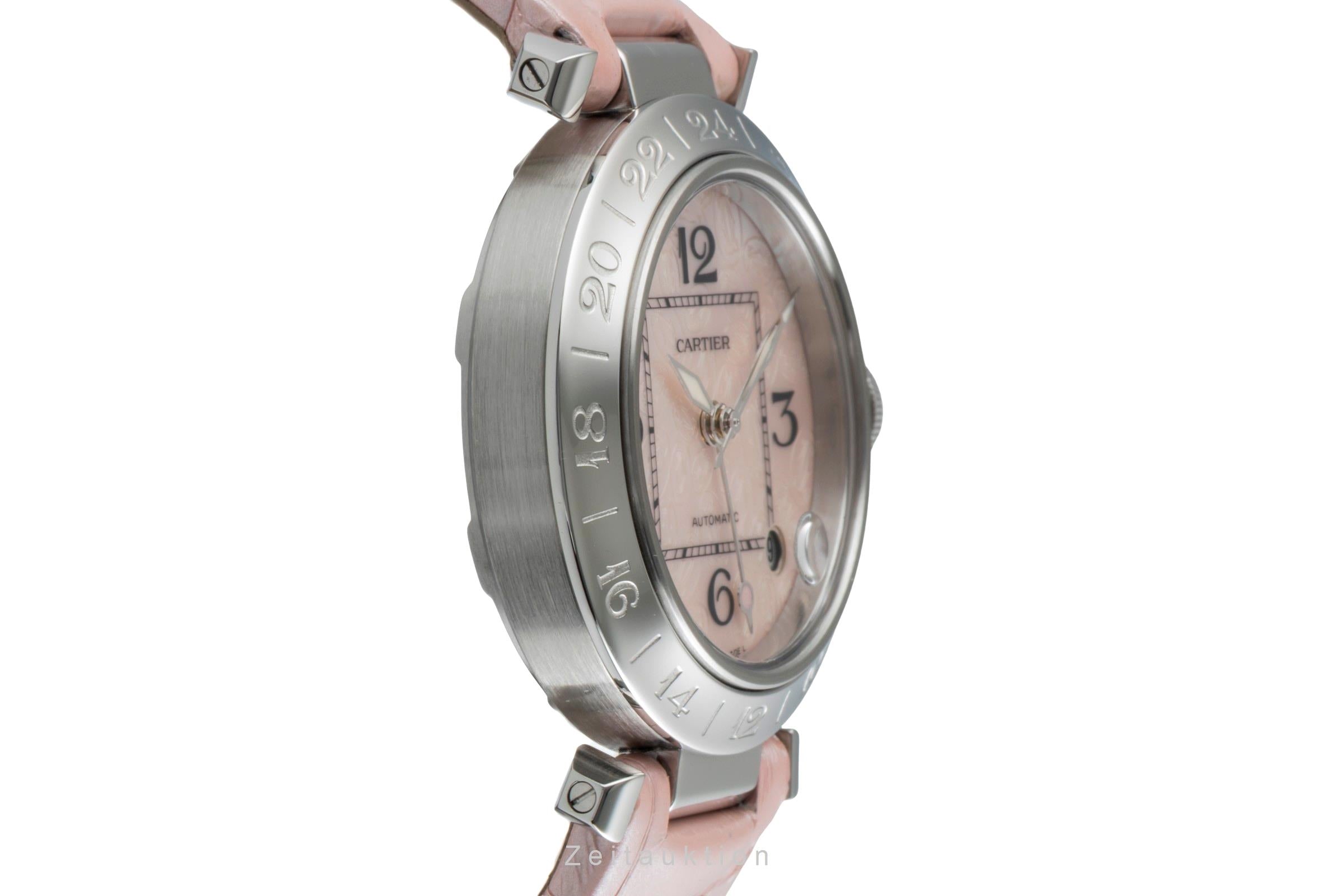 Cartier Pasha acero automático reloj para damas  W3107099  [2505368]