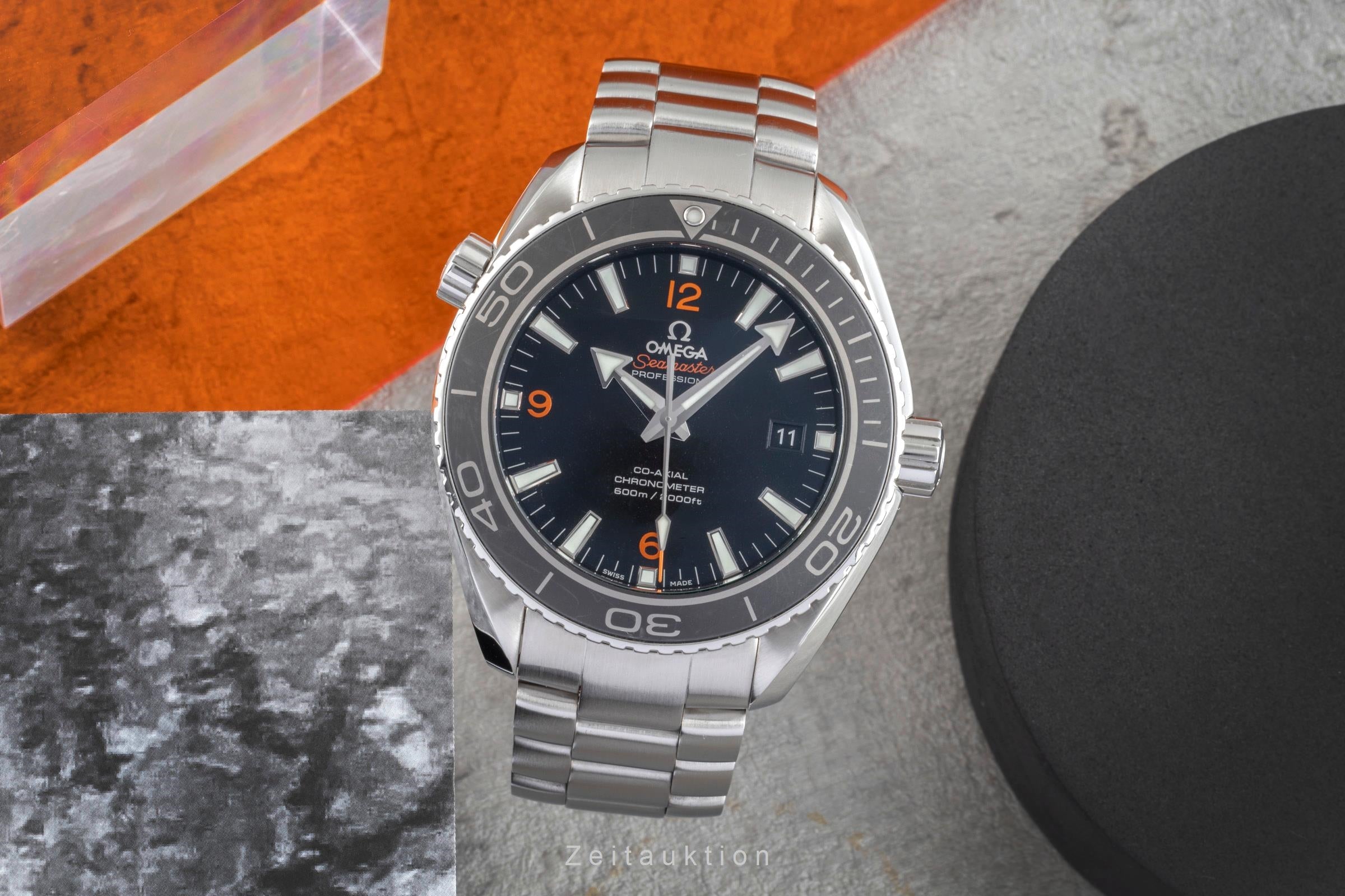 Omega Seamaster Planet Ocean 600M Co-Axial Ref. 232.30.46.21.01.003 Papiere [2505369]