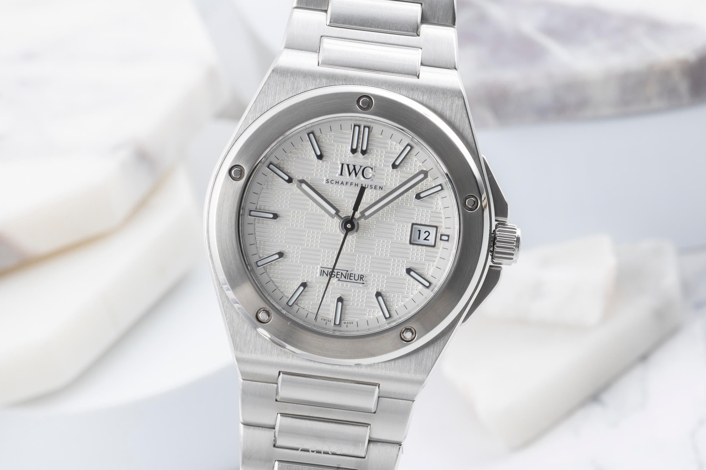 IWC Ingenieur steel automatic men's watch IW328902 LP: 12900EUR  [2505371]