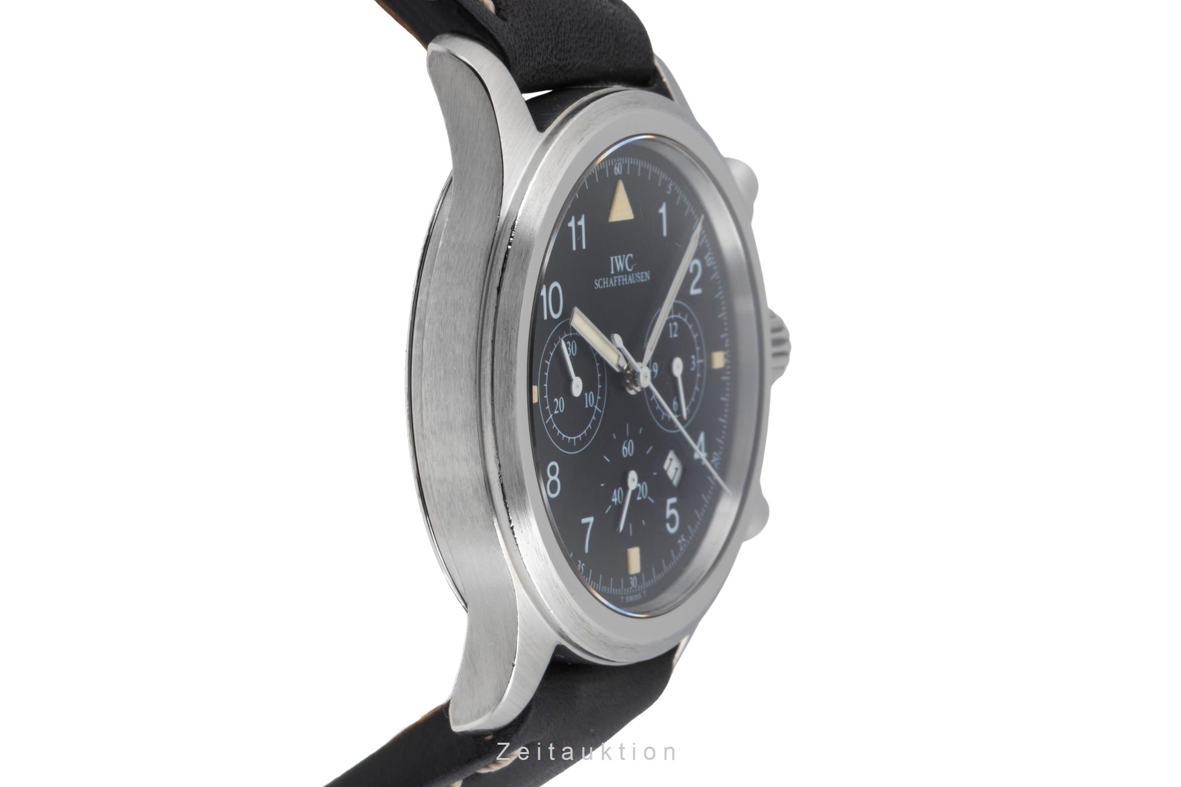 IWC Pilot chronographe acier quartz montre pour hommes IW374101  [2505372]