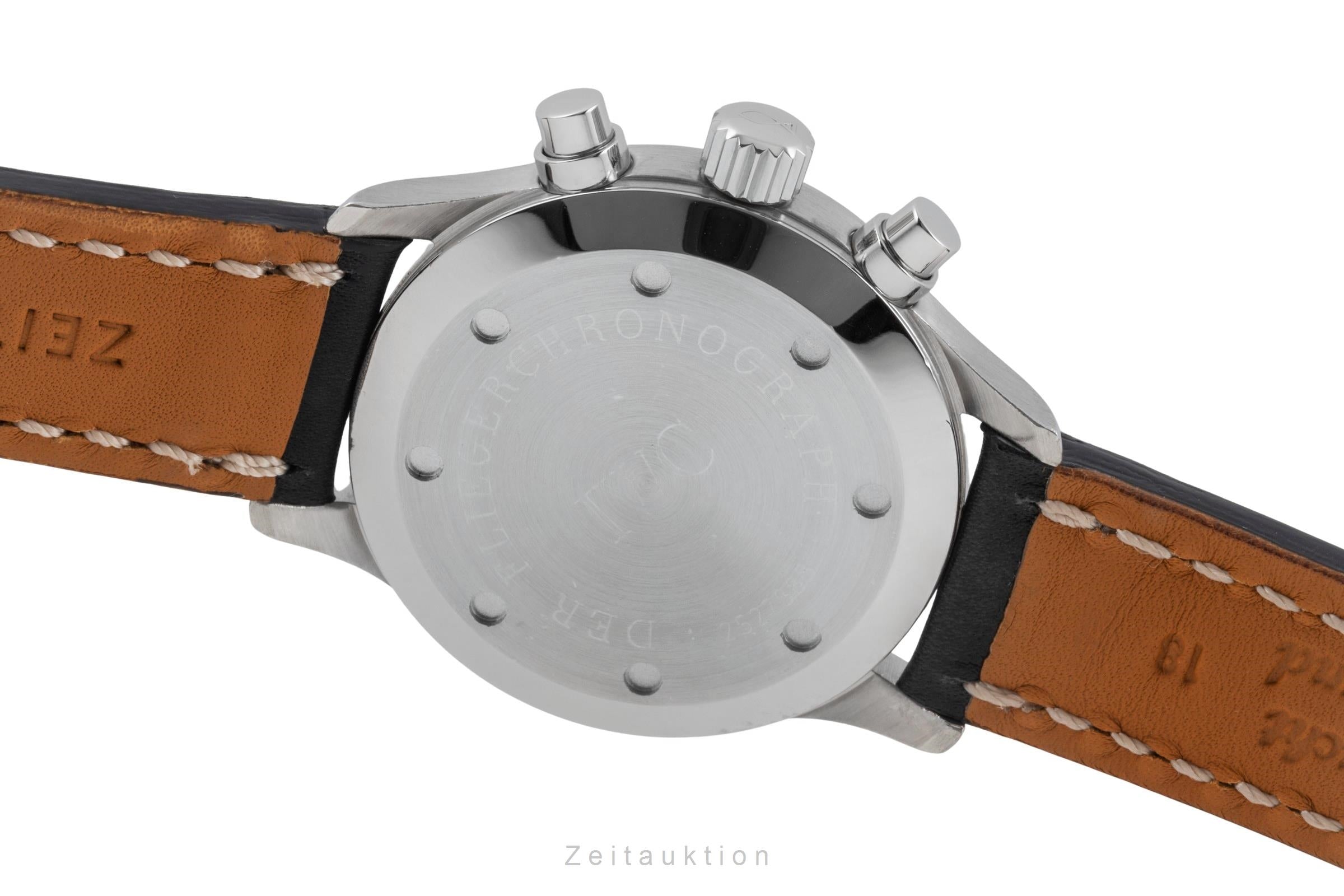 IWC Pilot chronographe acier quartz montre pour hommes IW374101  [2505372]