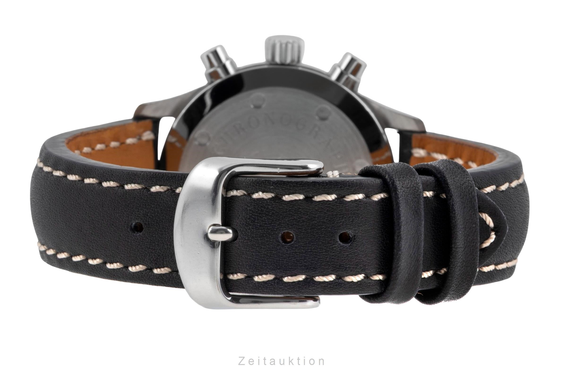 IWC Pilot chronographe acier quartz montre pour hommes IW374101  [2505372]