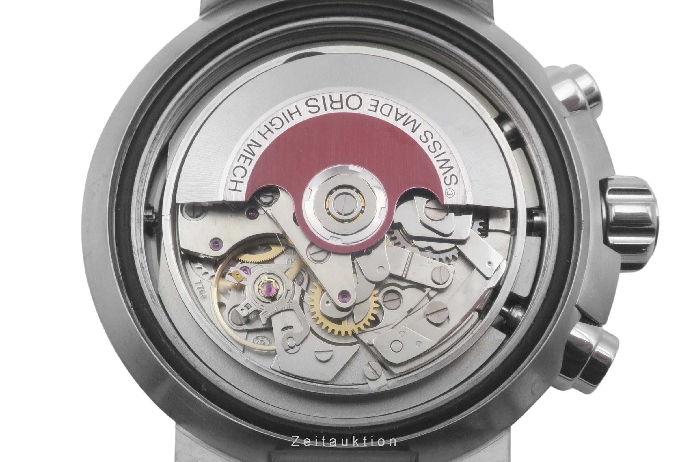 Oris Aquis Date chronograph titanium automatic Kal. 674 Ref. 01
