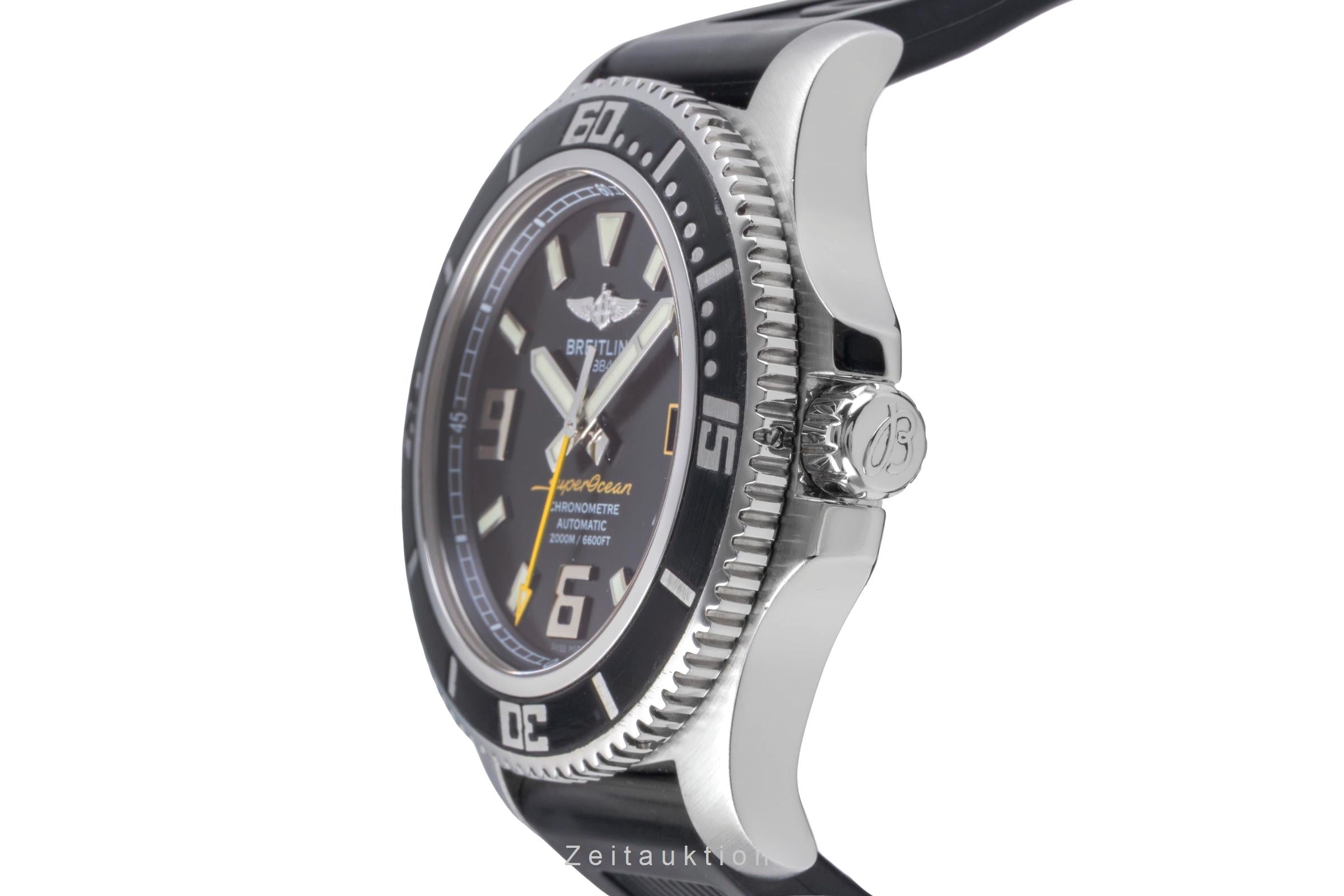 Breitling Superocean 44 Edelstahl Automatik Herrenuhr Ref. A17391 Box  [2505375]