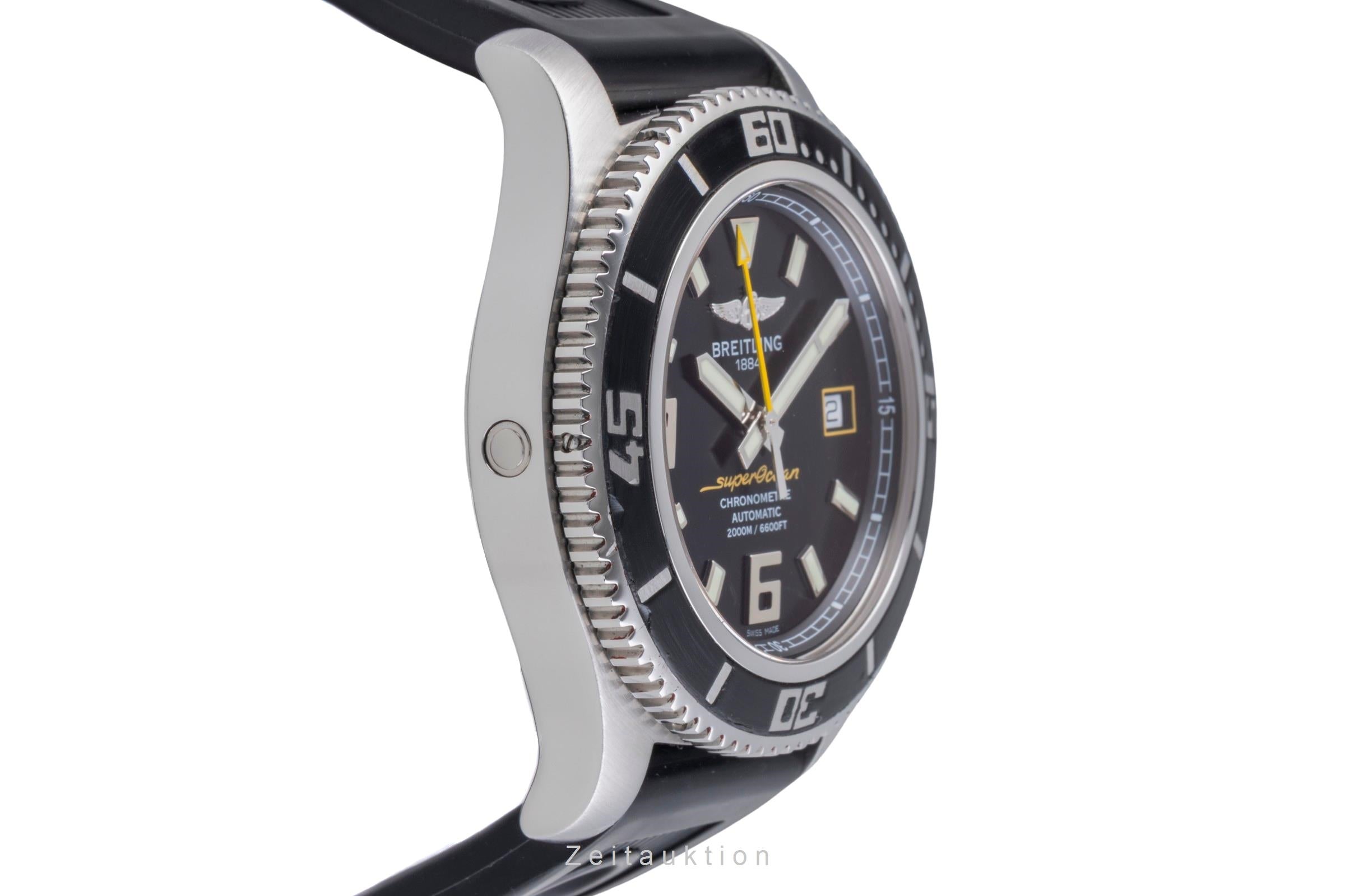 Breitling Superocean 44 Edelstahl Automatik Herrenuhr Ref. A17391 Box  [2505375]