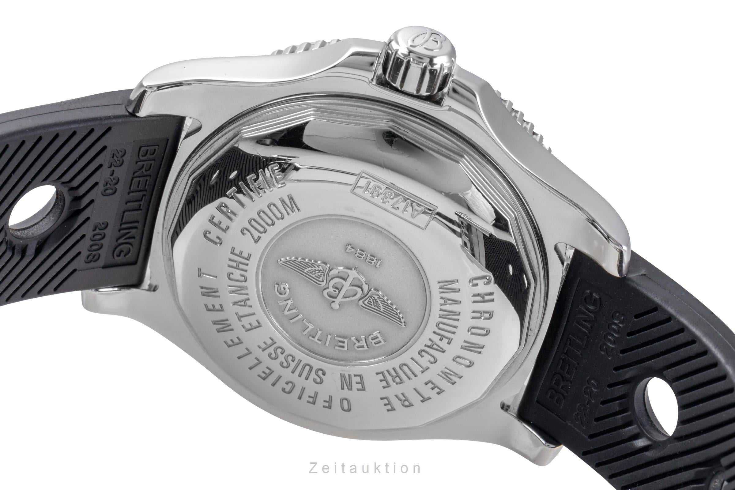 Breitling Superocean 44 Edelstahl Automatik Herrenuhr Ref. A17391 Box  [2505375]