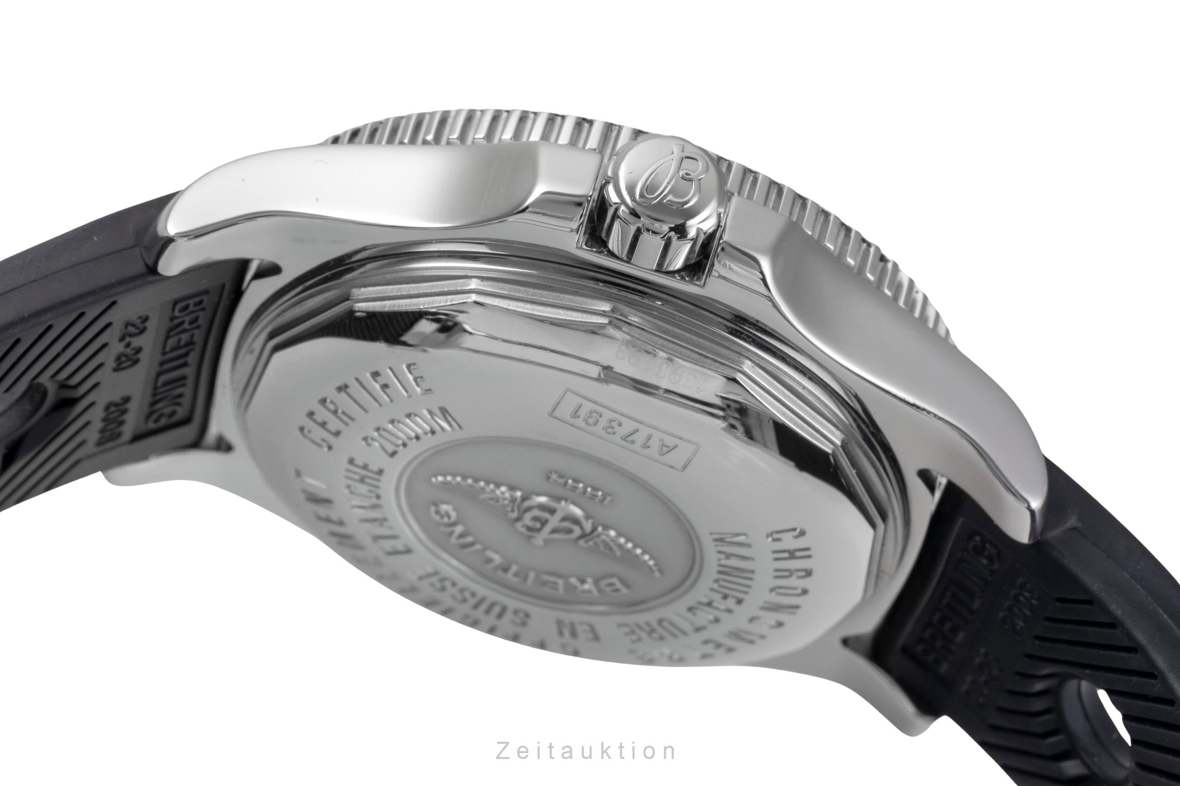 Breitling Superocean 44 Edelstahl Automatik Herrenuhr Ref. A17391 Box  [2505375]