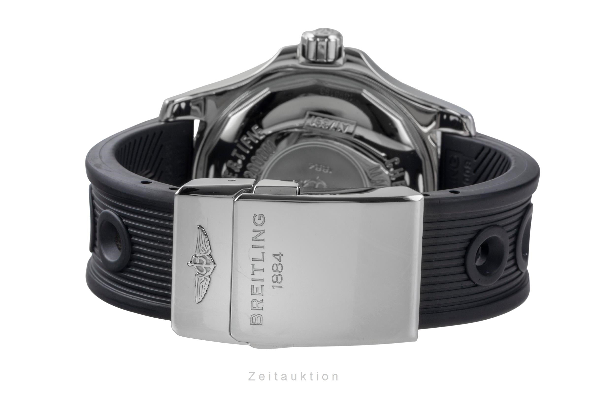 Breitling Superocean 44 Edelstahl Automatik Herrenuhr Ref. A17391 Box  [2505375]